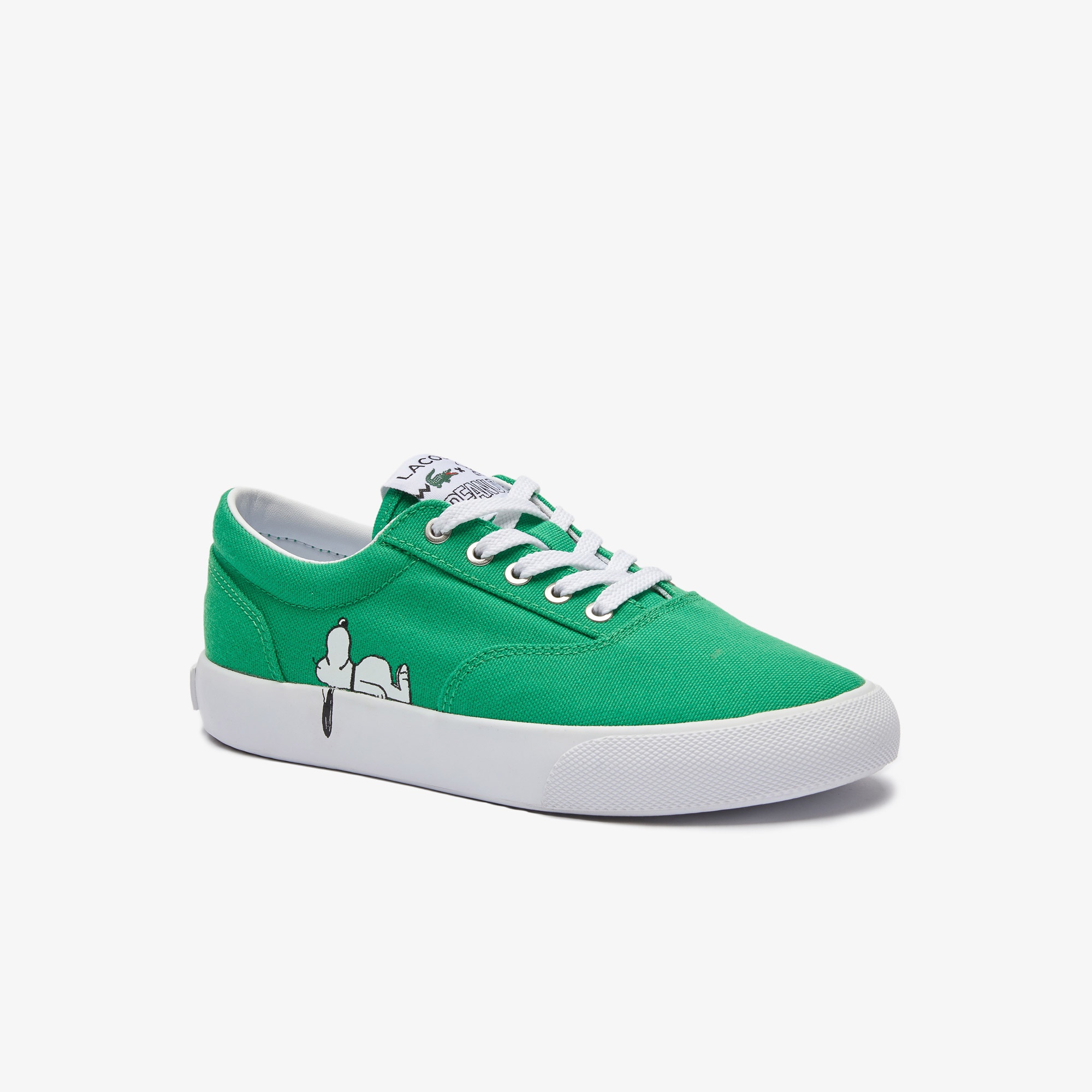 Lacoste x Peanuts Çocuk Yeşil Sneaker