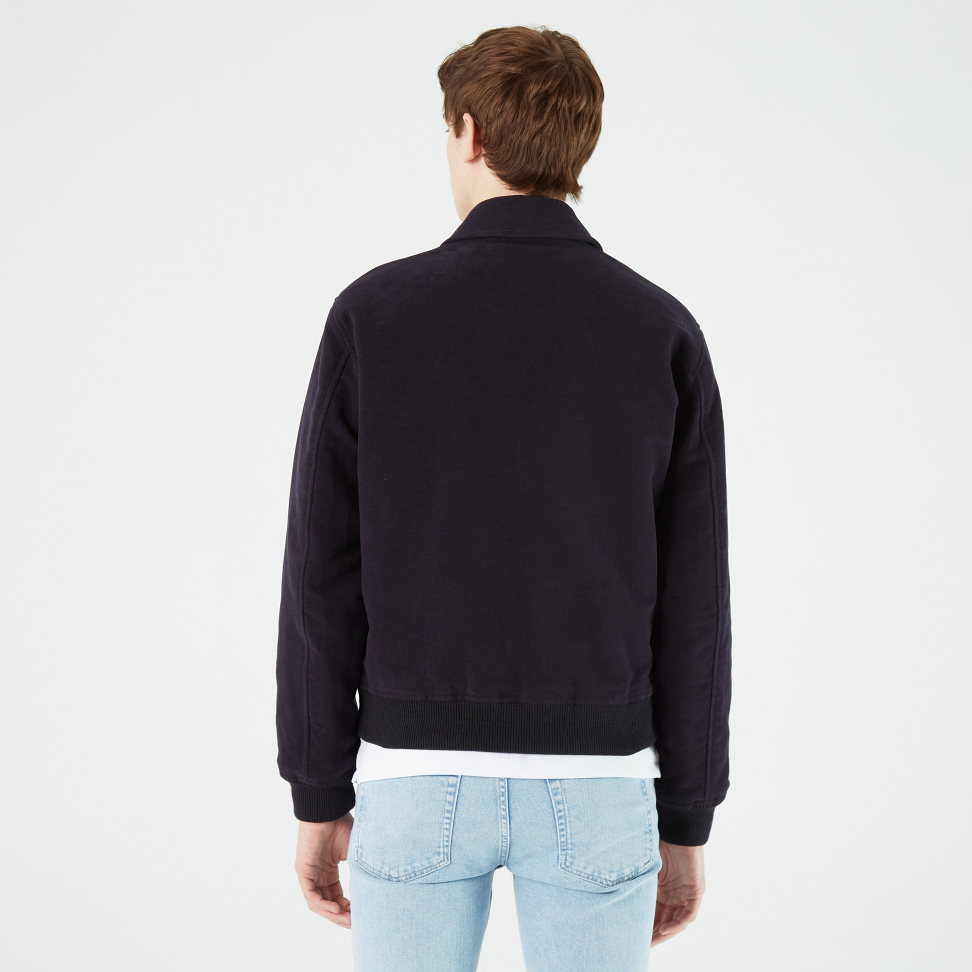 Lacoste Erkek Kadife Lacivert Ceket