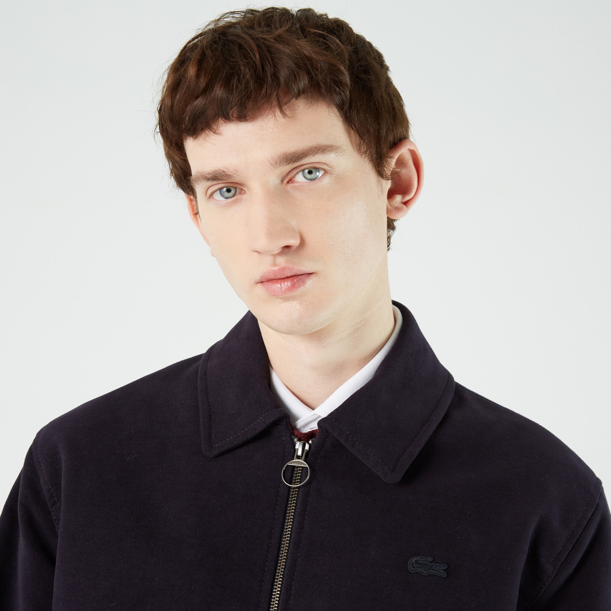 Lacoste Erkek Kadife Lacivert Ceket