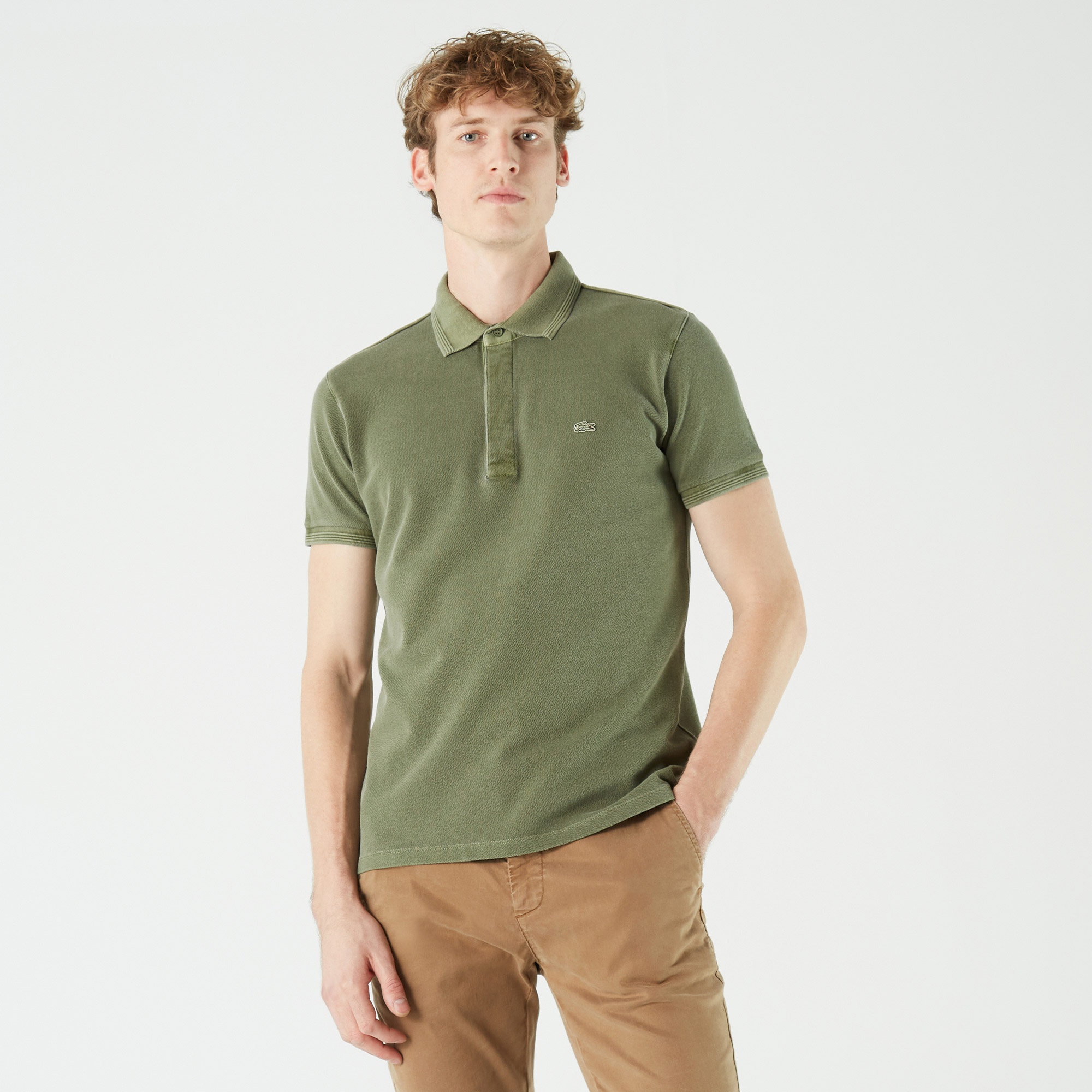 Lacoste Erkek Regular Fit Yeşil Polo
