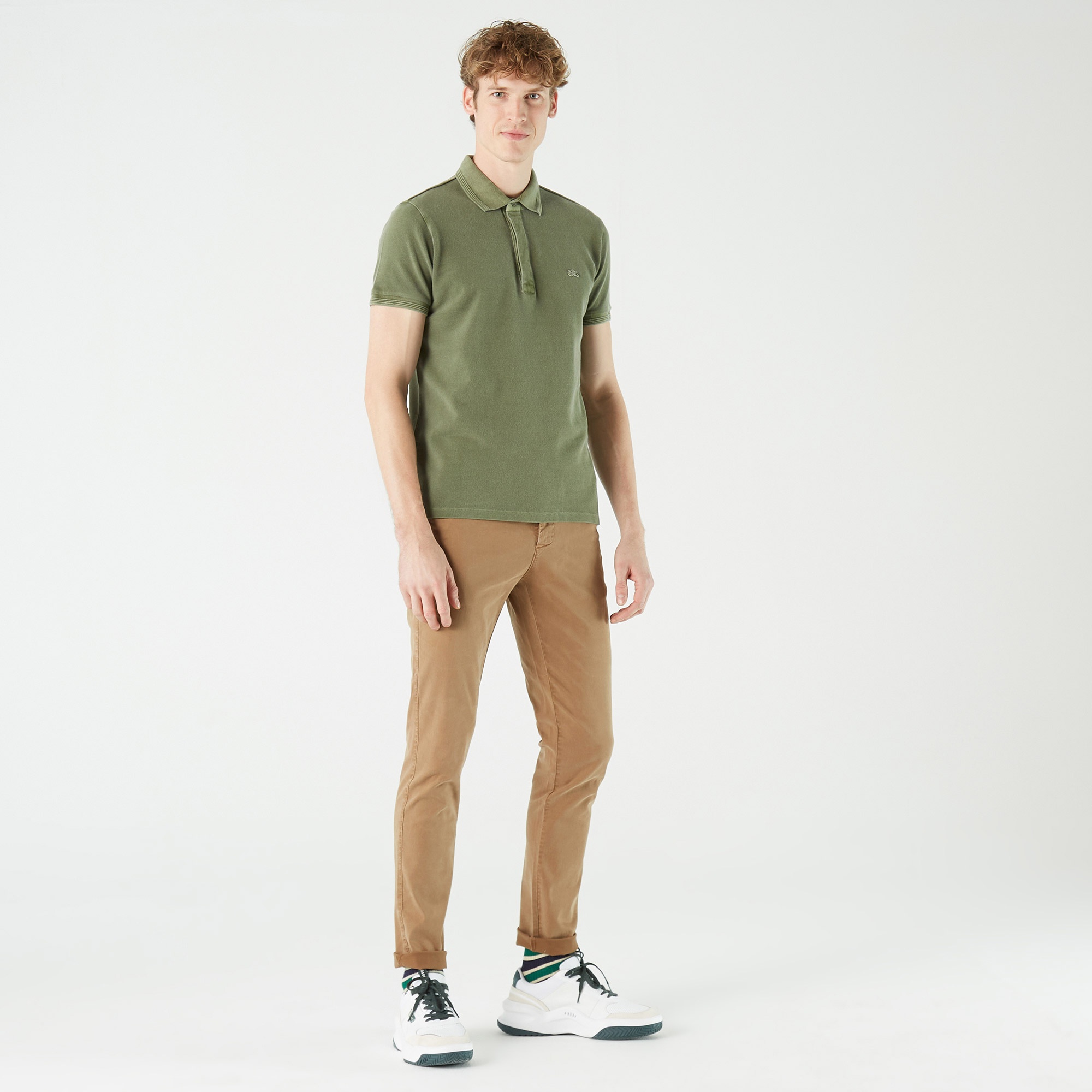 Lacoste Erkek Regular Fit Yeşil Polo