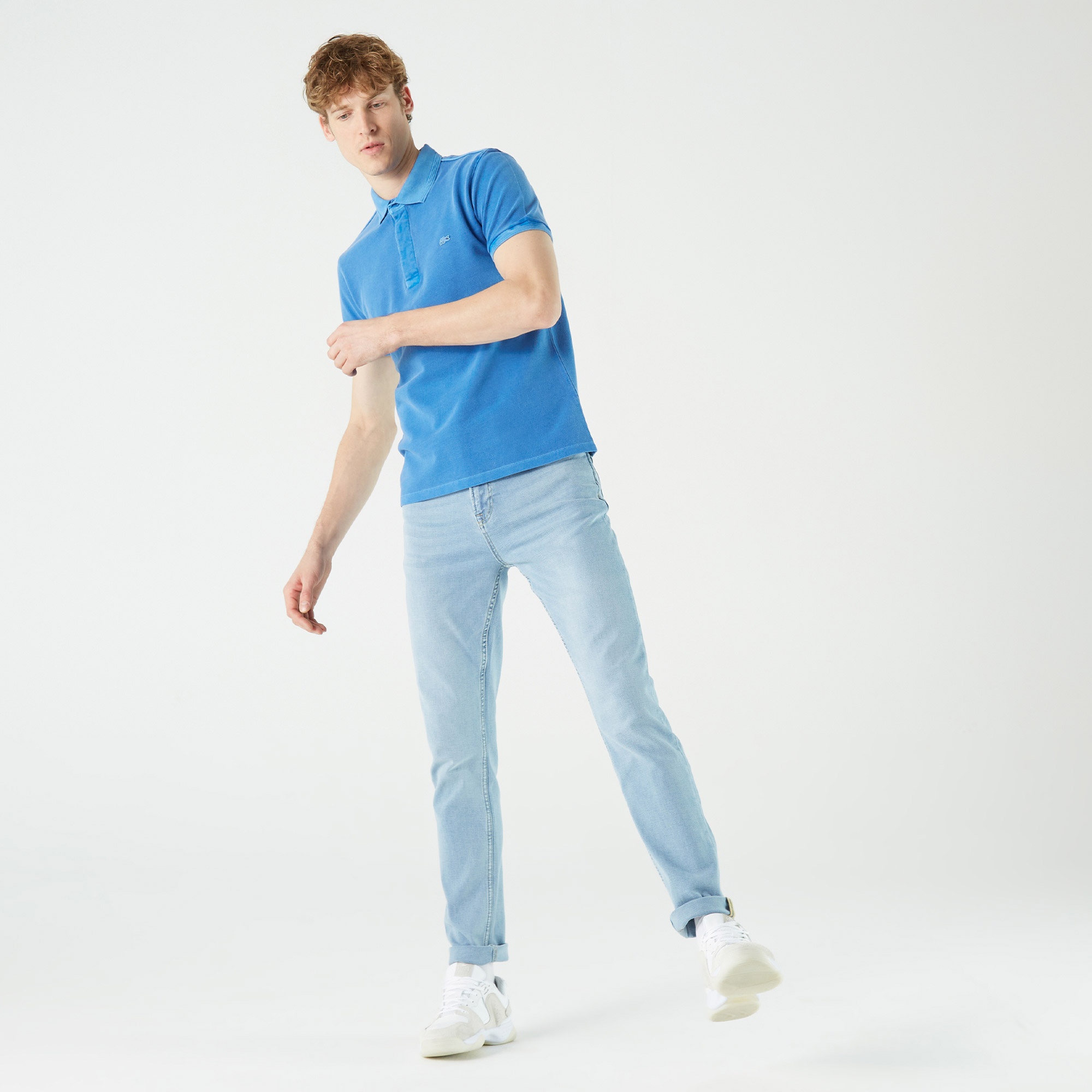 Lacoste Erkek Regular Fit Mavi Polo