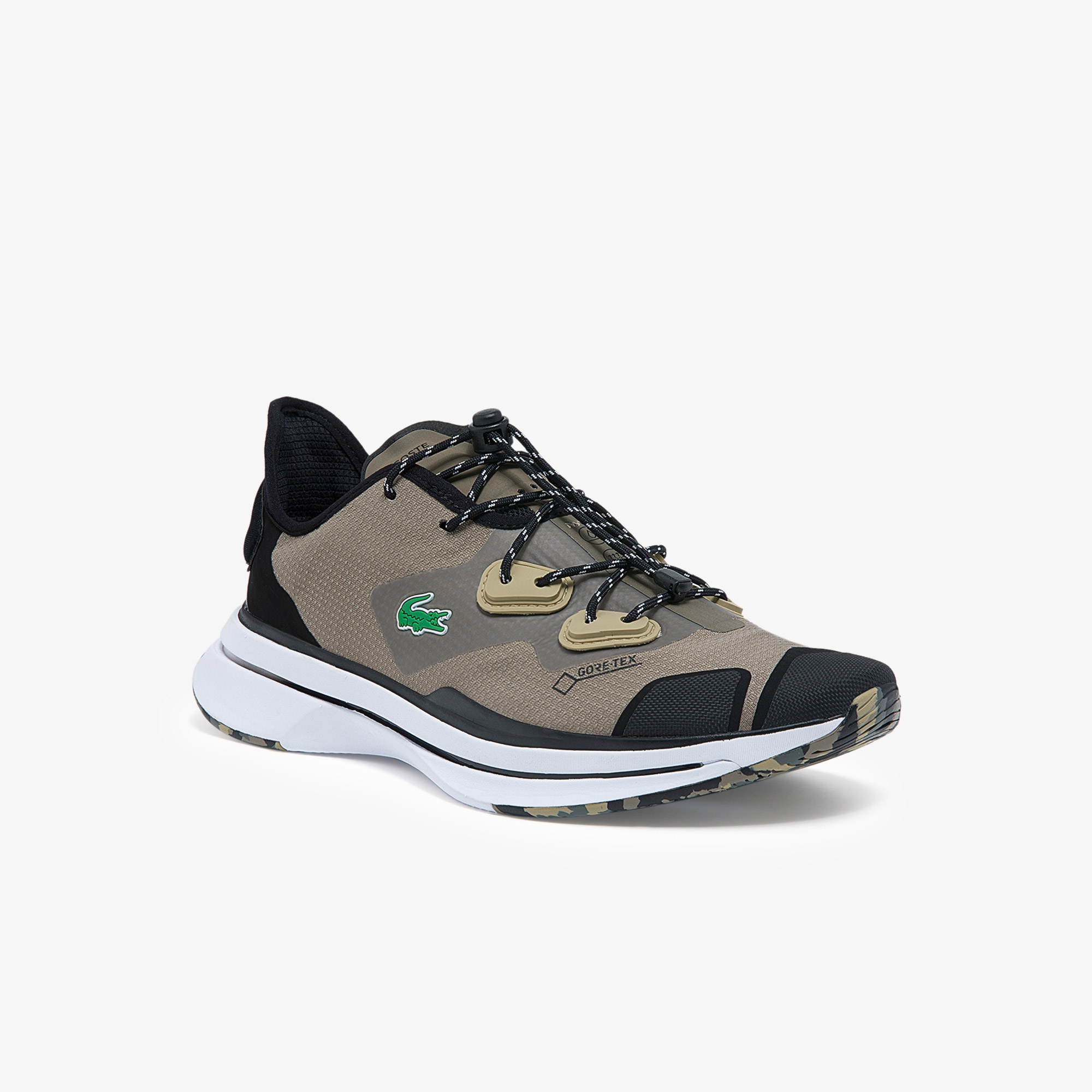 Lacoste Run Spin Ultra Gtx 0321 1 Sma Erkek Haki - Siyah Sneaker