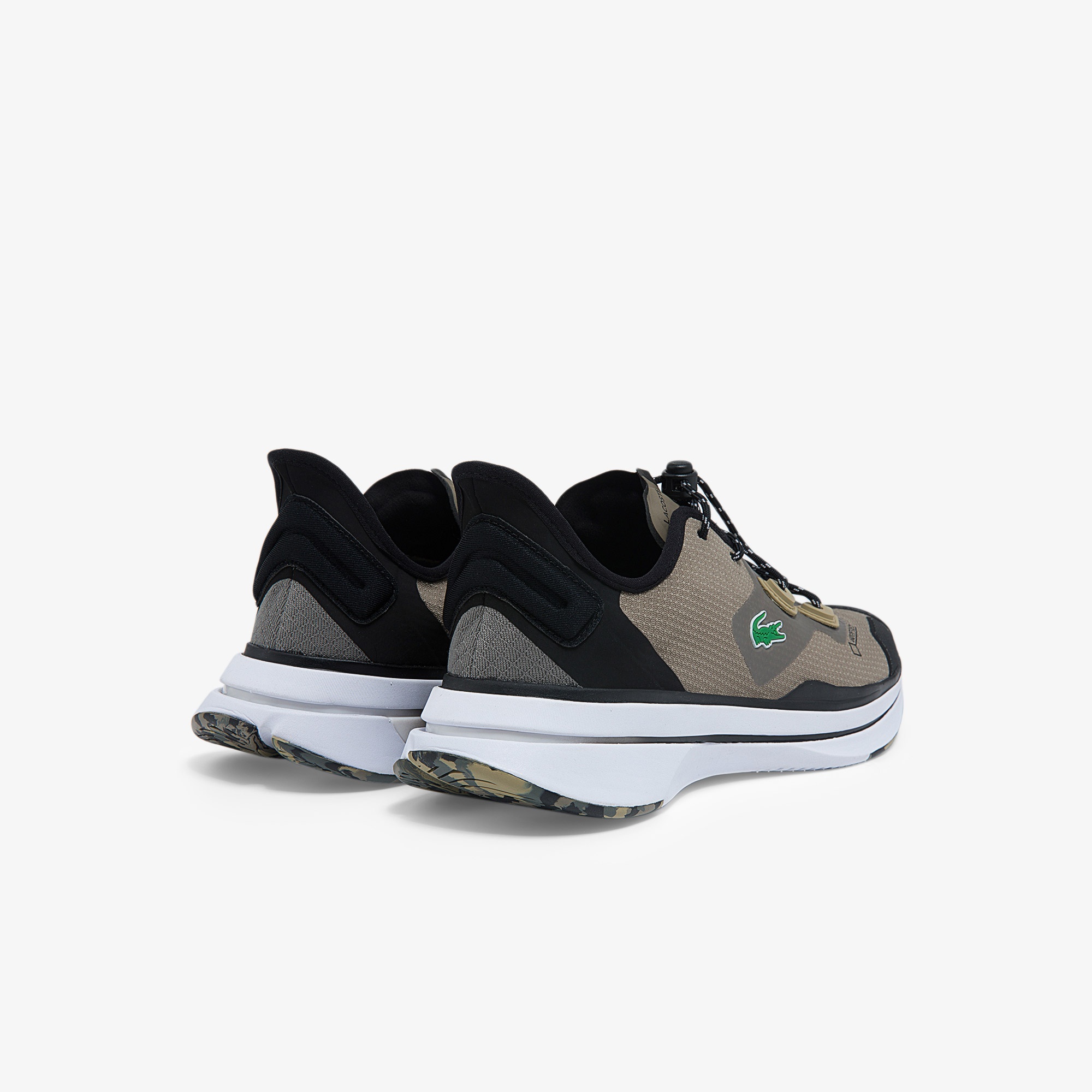 Lacoste Run Spin Ultra Gtx 0321 1 Sma Erkek Haki - Siyah Sneaker