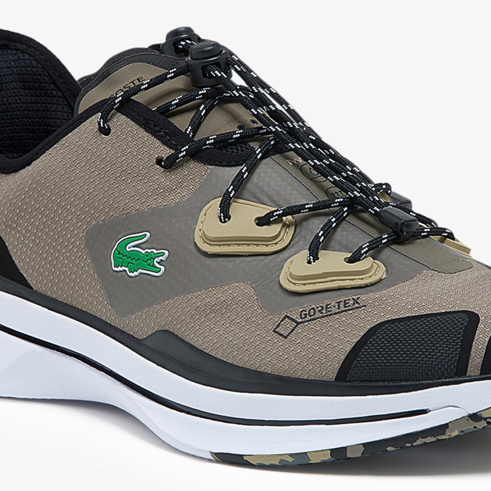 Lacoste Run Spin Ultra Gtx 0321 1 Sma Erkek Haki - Siyah Sneaker