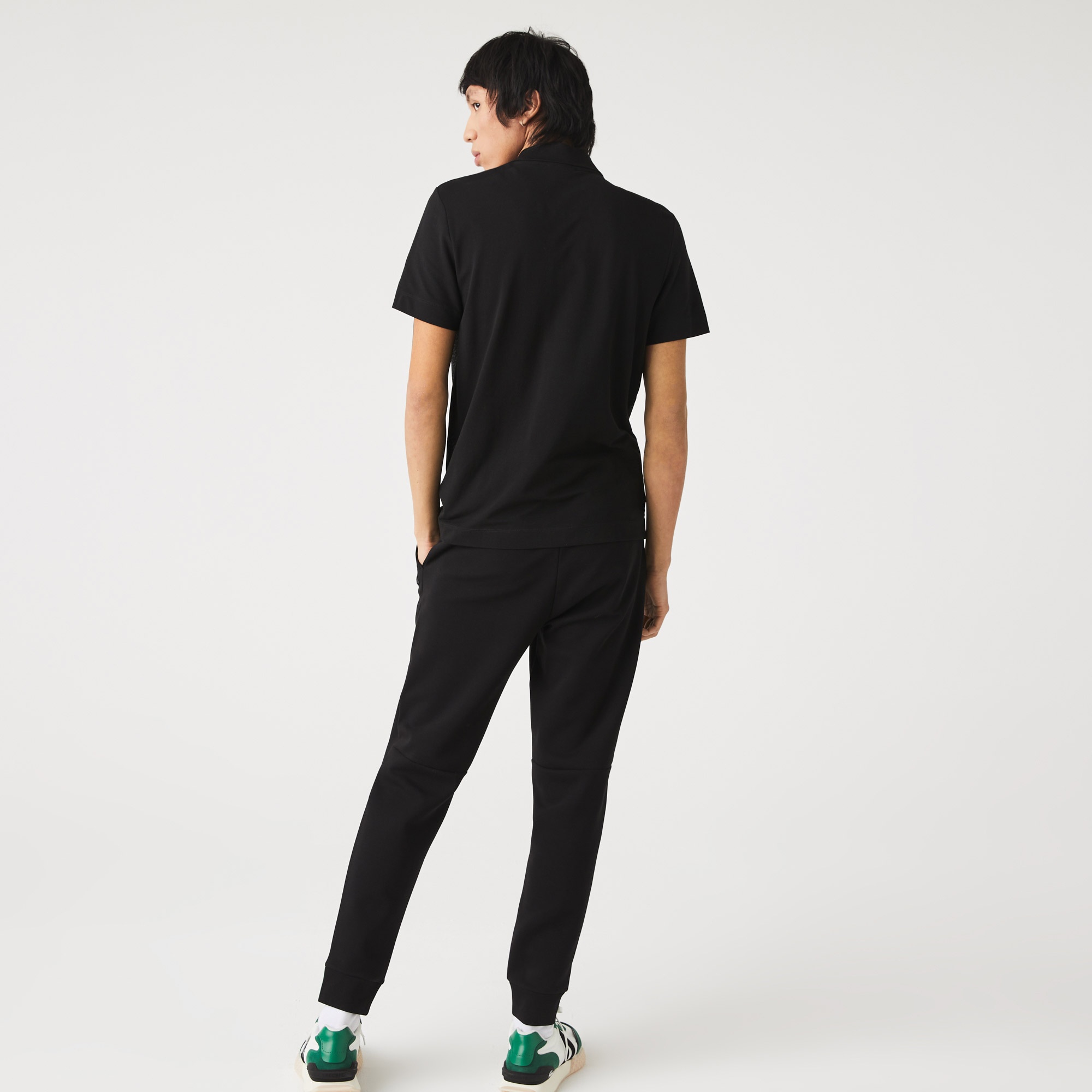 Lacoste Erkek Slim Fit Siyah Eşofman Altı