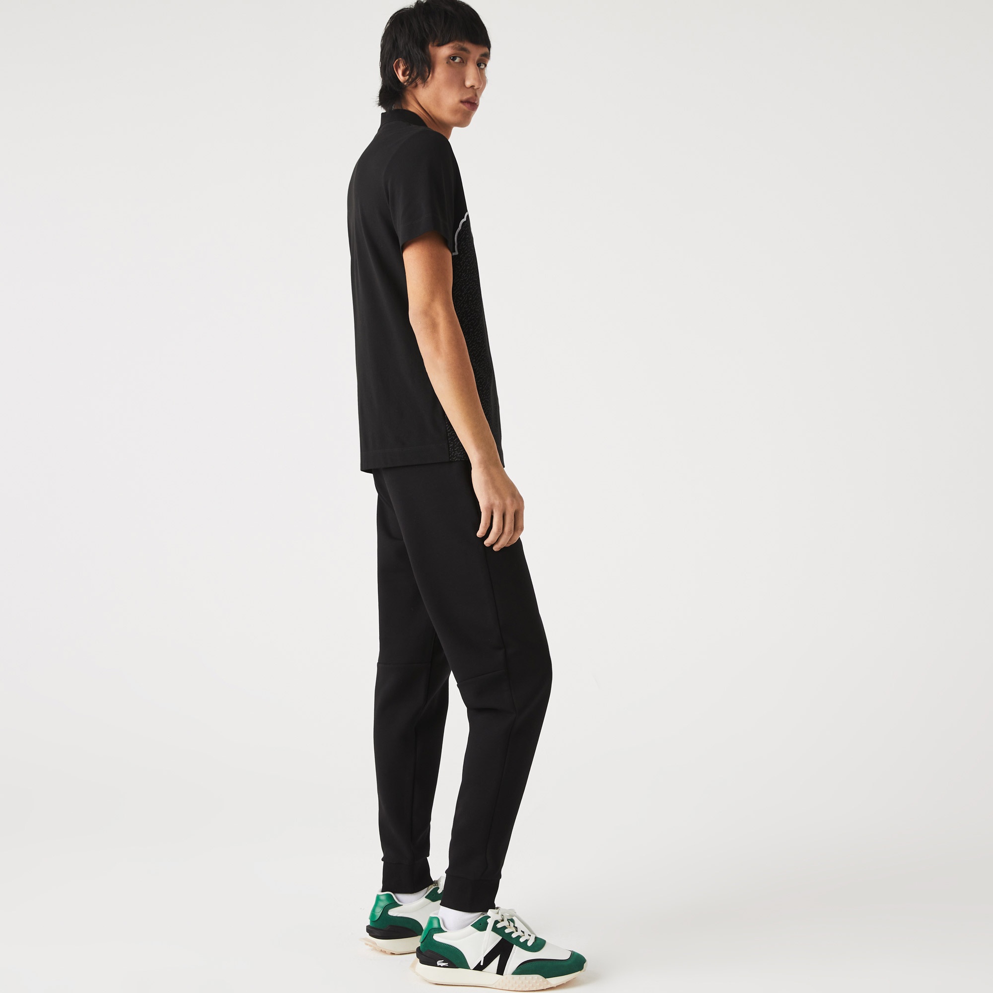 Lacoste Erkek Slim Fit Siyah Eşofman Altı