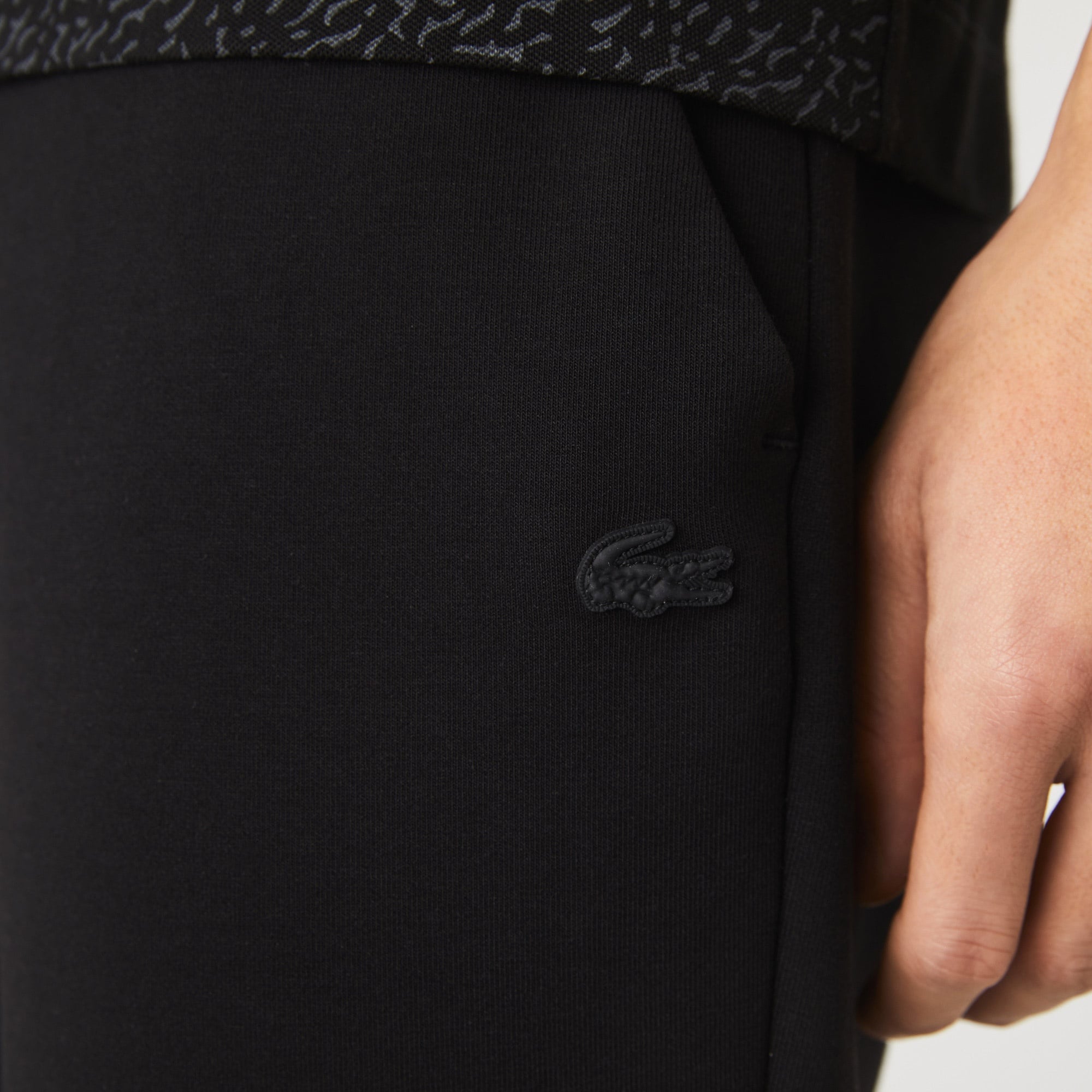 Lacoste Erkek Slim Fit Siyah Eşofman Altı