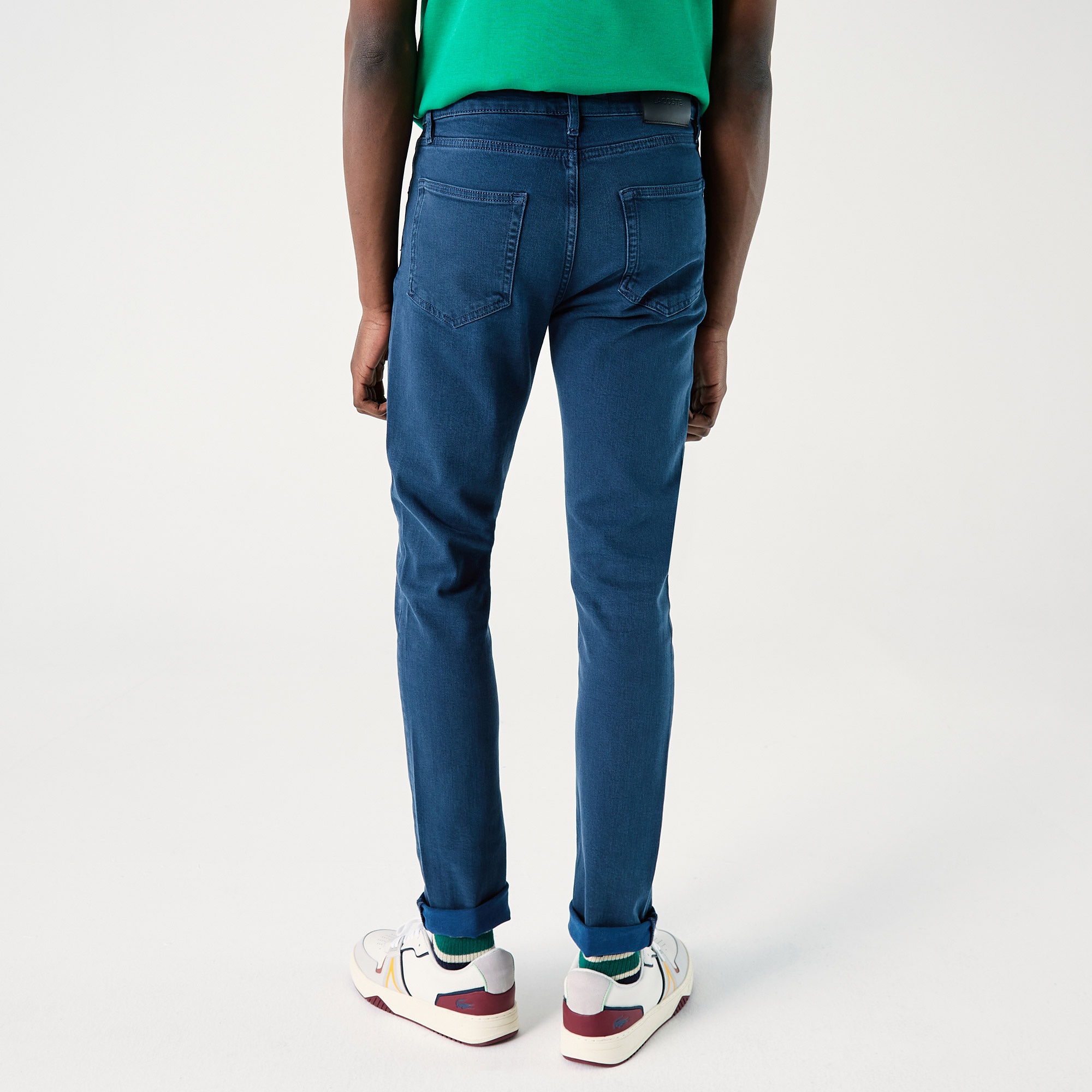 Lacoste Erkek Slim Fit Mavi Pantolon