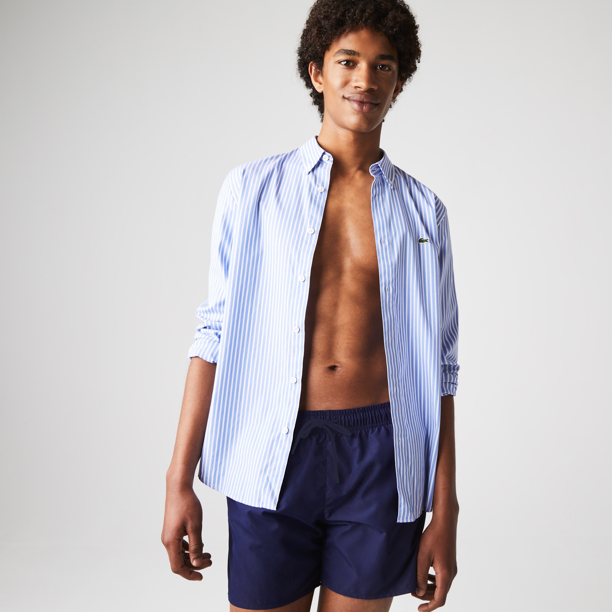 Lacoste Erkek Lacivert Mayo Şort