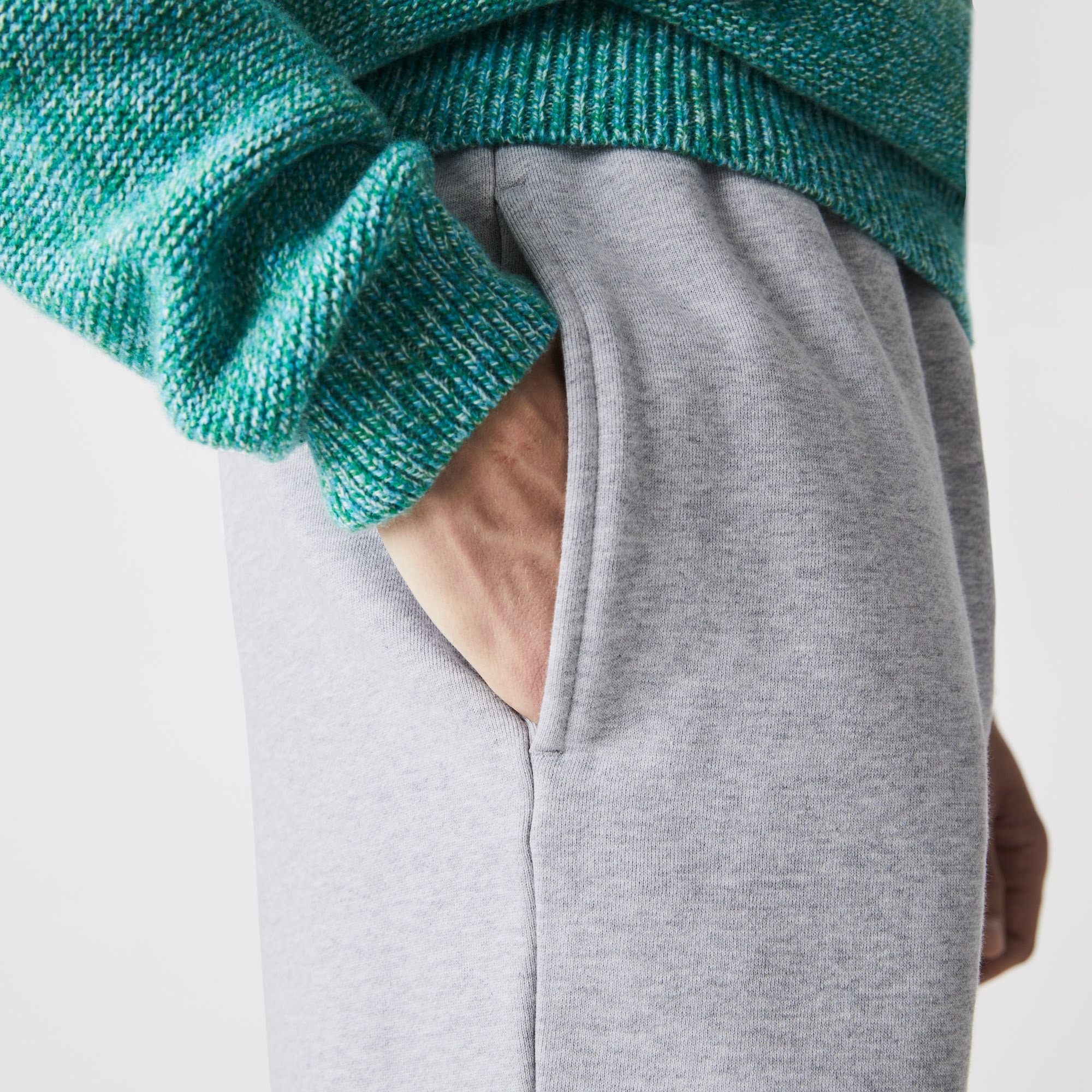 Lacoste SPORT Erkek Regular Fit Gri Şort