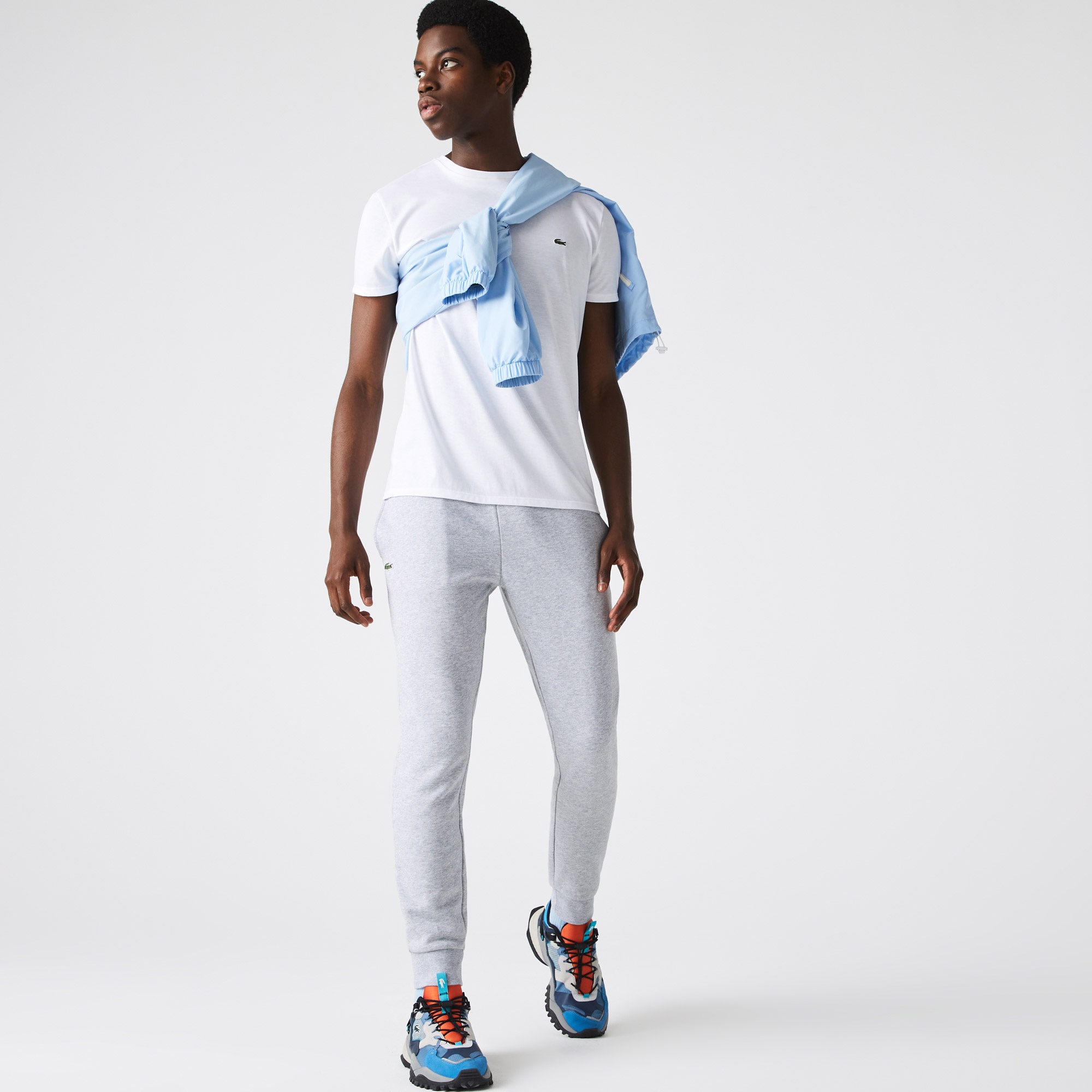 Lacoste SPORT Erkek Slim Fit Gri Eşofman Altı