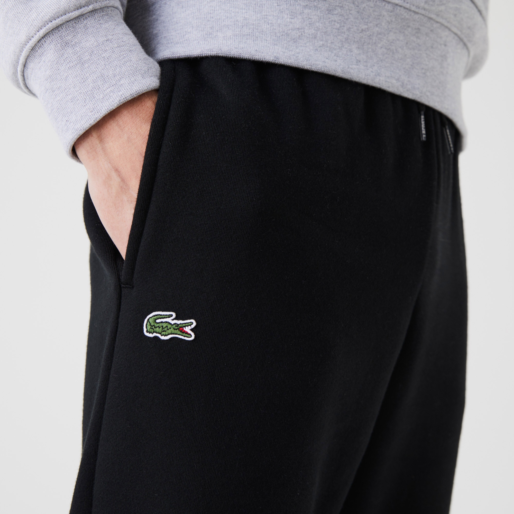 Lacoste SPORT Erkek Slim Fit Siyah Eşofman Altı