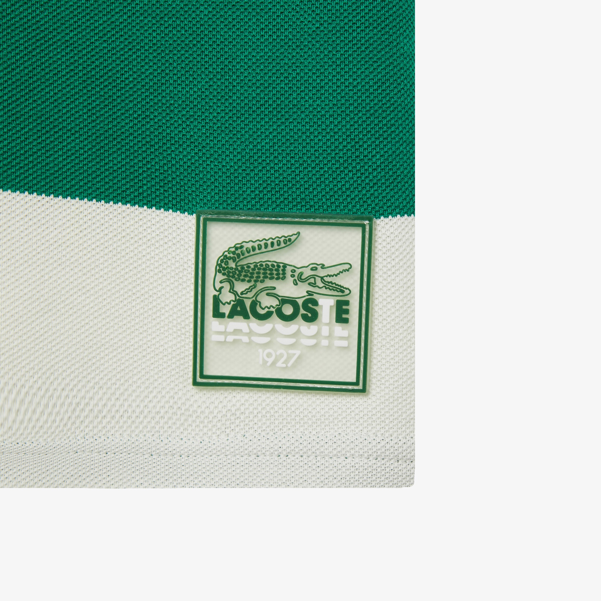 Lacoste Erkek Çocuk Çizgili Yeşil Polo