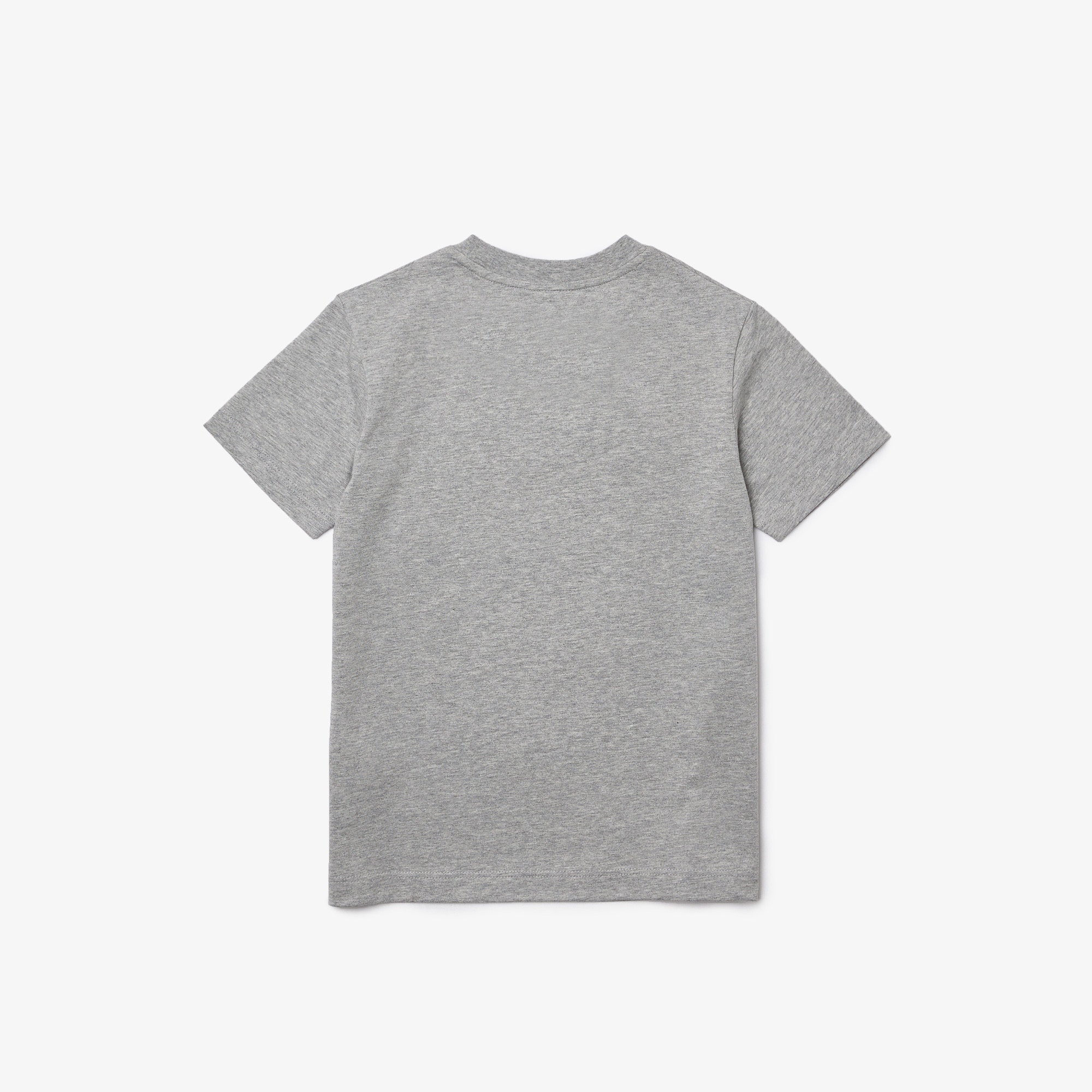 Lacoste gyermek Heritage krokodil lenyomatú kerek nyakú pamut trikó