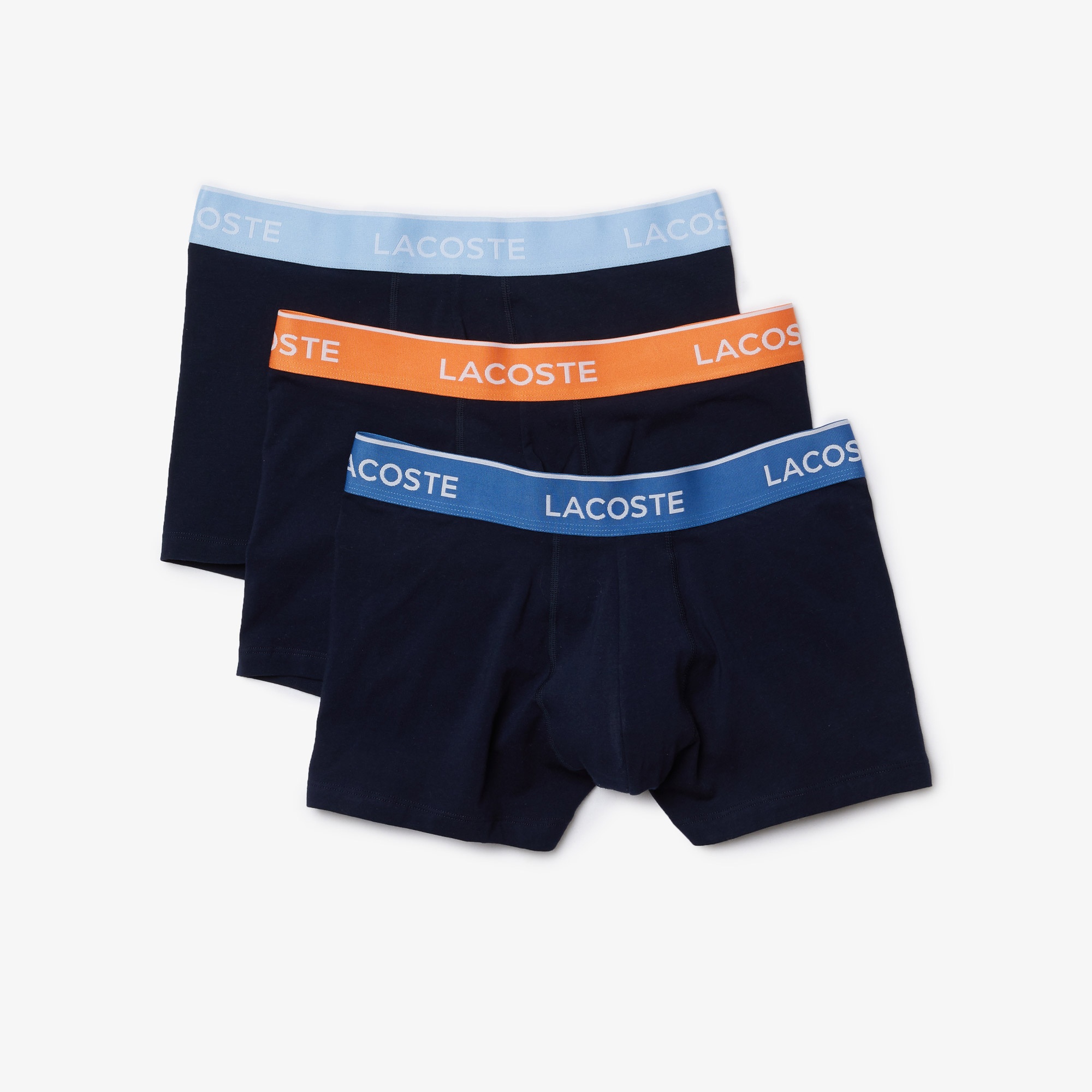 Lacoste Erkek 3'lü Lacivert Boxer