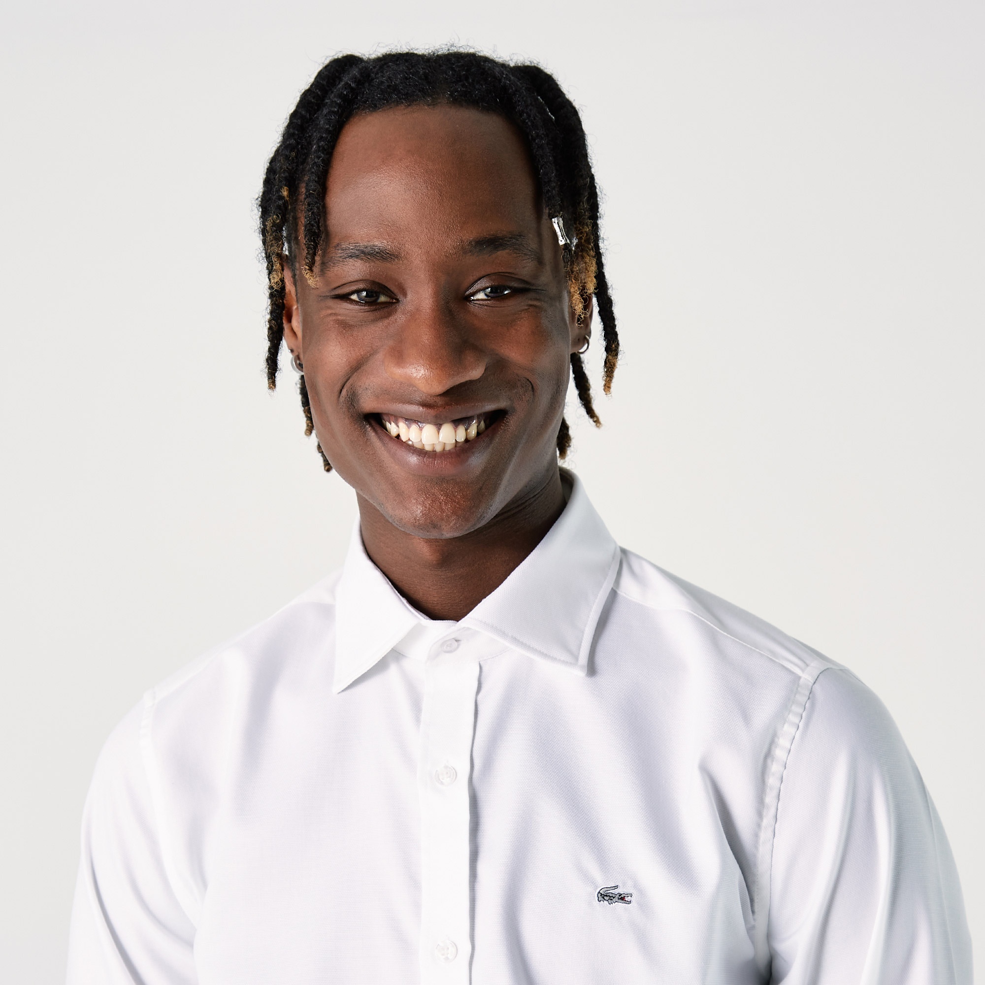 Lacoste Erkek Slim Fit Beyaz Gömlek