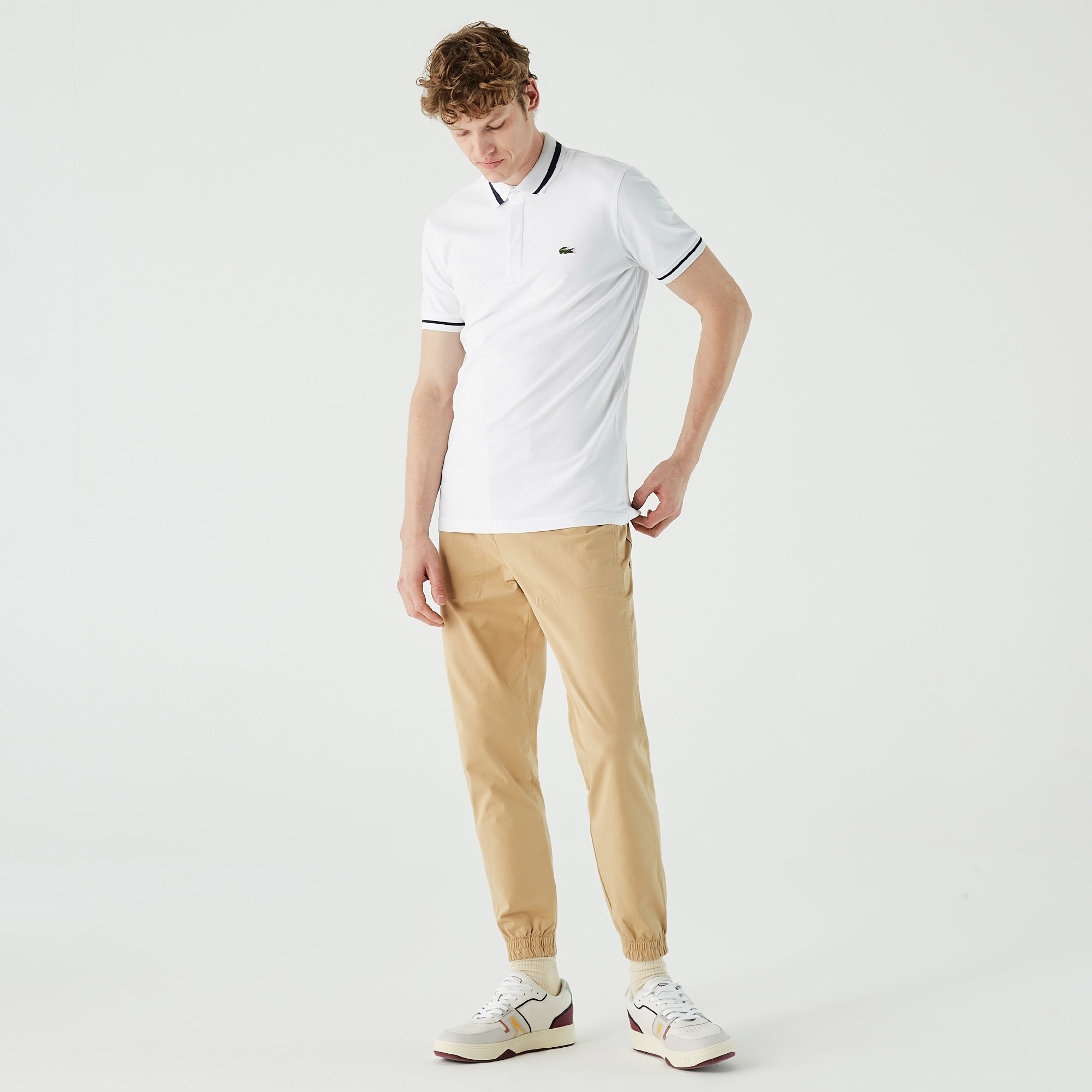 Lacoste Erkek Regular Fit Beyaz Polo