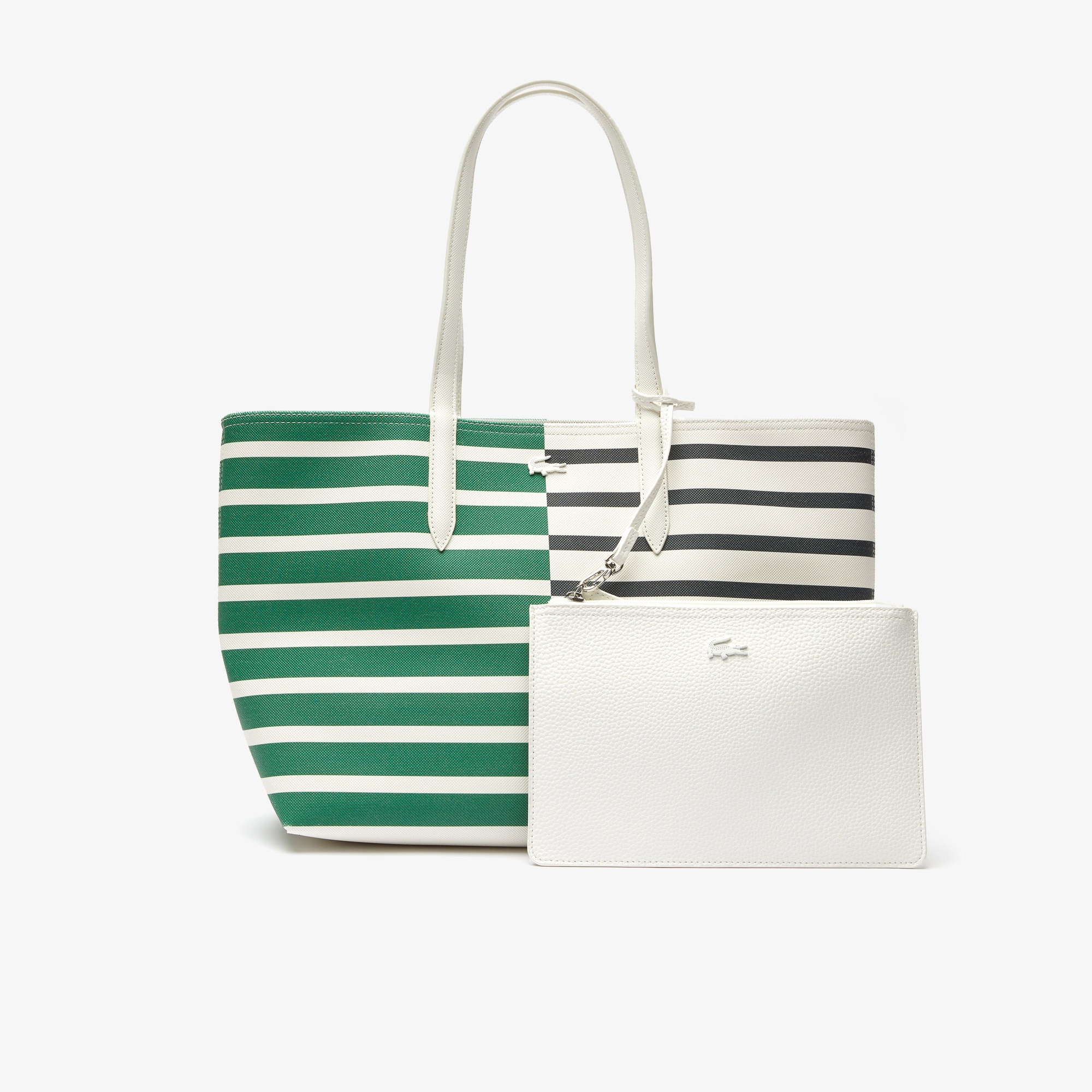Lacoste Anna Kadın Beyaz Çift Taraflı Çanta