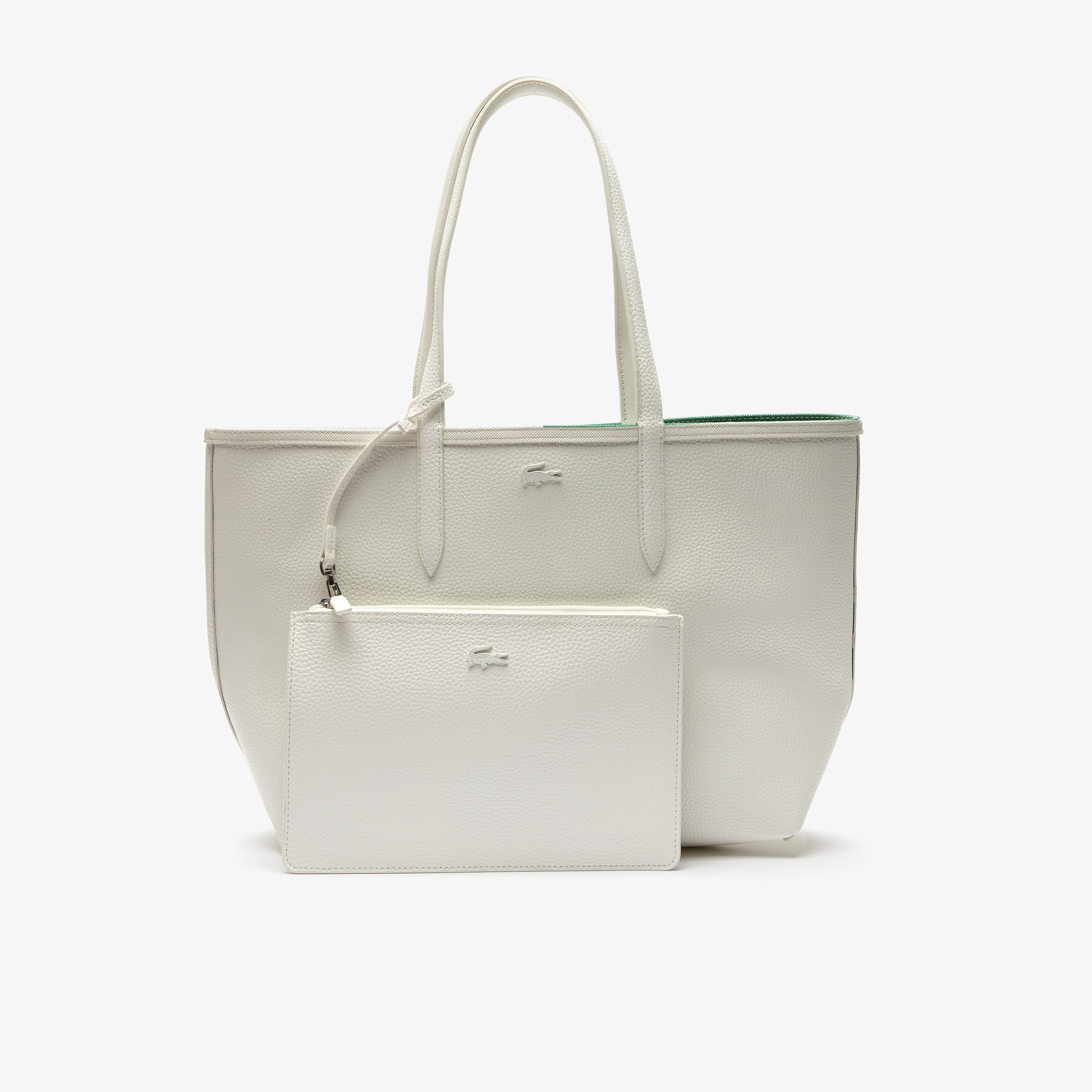 Lacoste Anna Kadın Beyaz Çift Taraflı Çanta