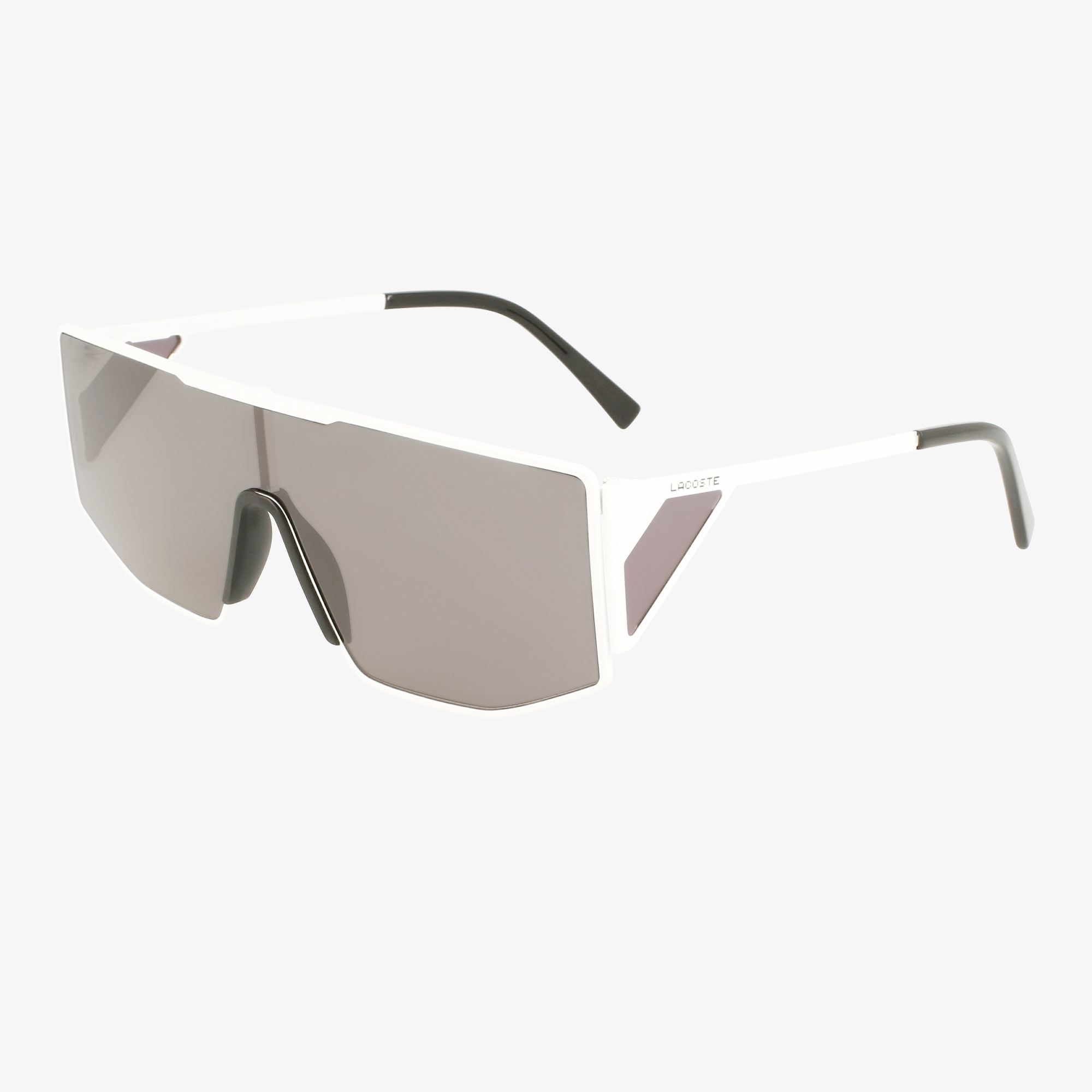 Lacoste x Minecraft Unisex Beyaz Güneş Gözlüğü