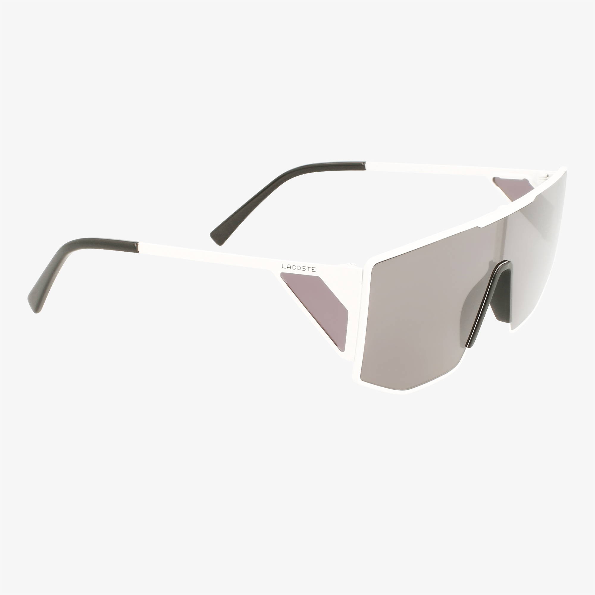 Lacoste x Minecraft Unisex Beyaz Güneş Gözlüğü