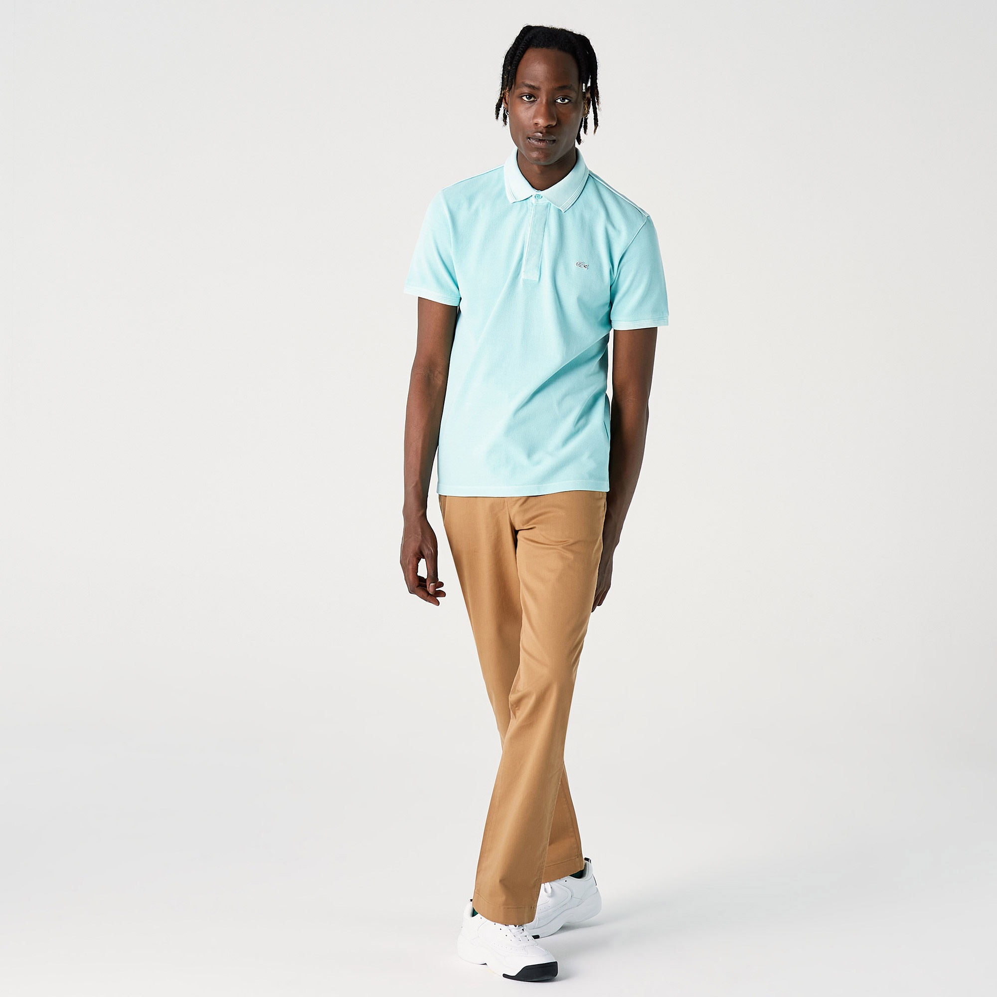 Lacoste Erkek Regular Fit Açık Mavi Polo