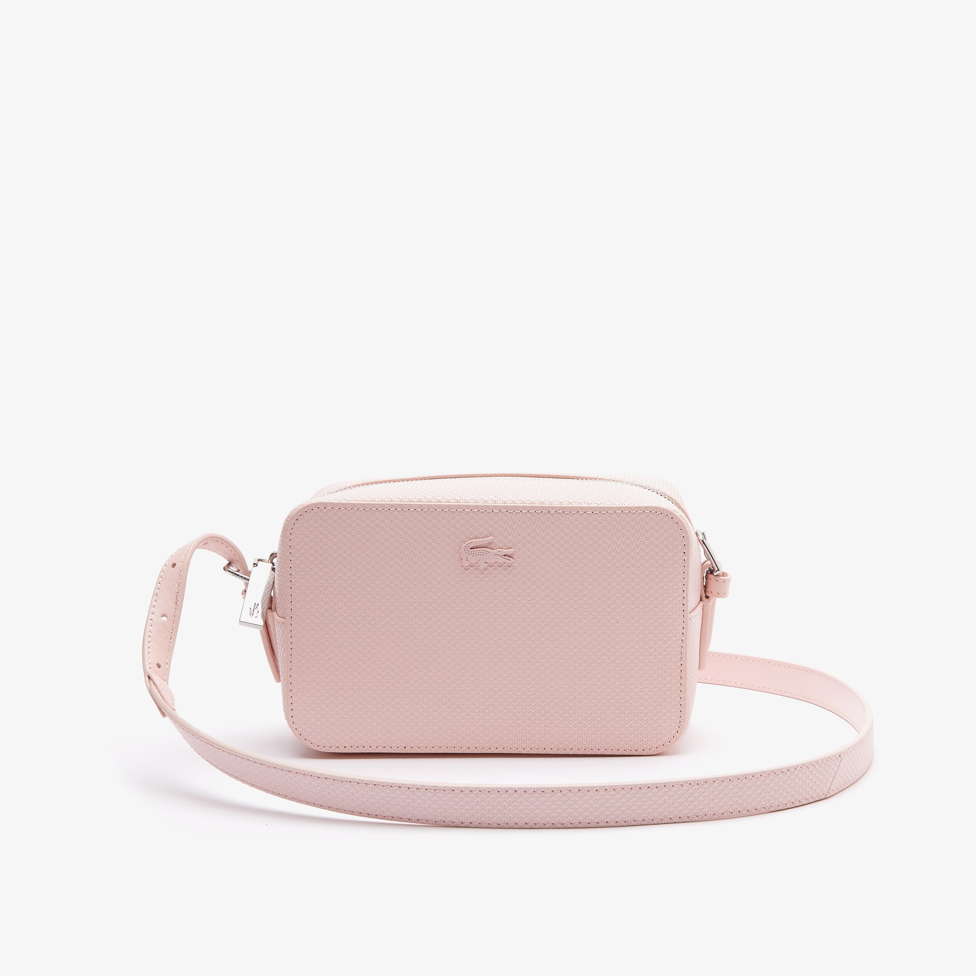 Lacoste Chantaco Classic Kadın Deri Açık Pembe Çanta