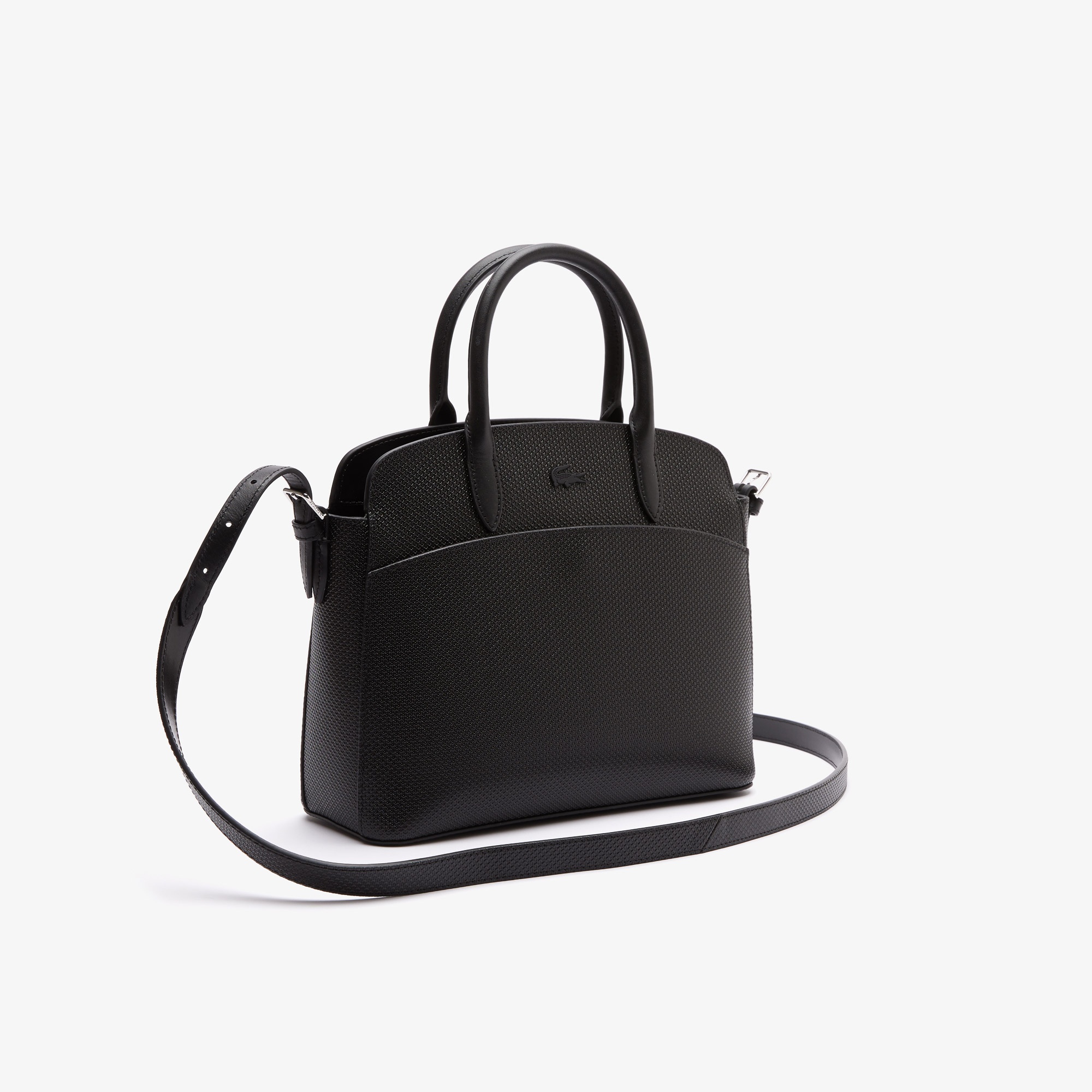 Lacoste Chantaco Classics Kadın Deri Siyah Çanta