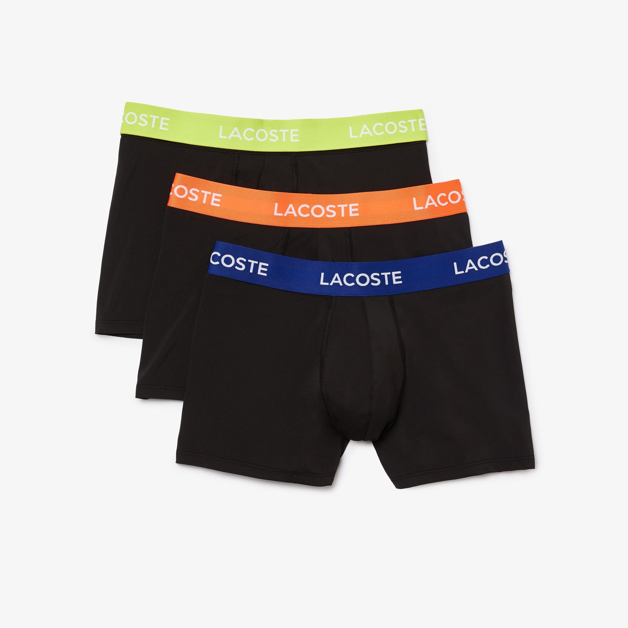 Lacoste Erkek 3'lü Siyah Boxer