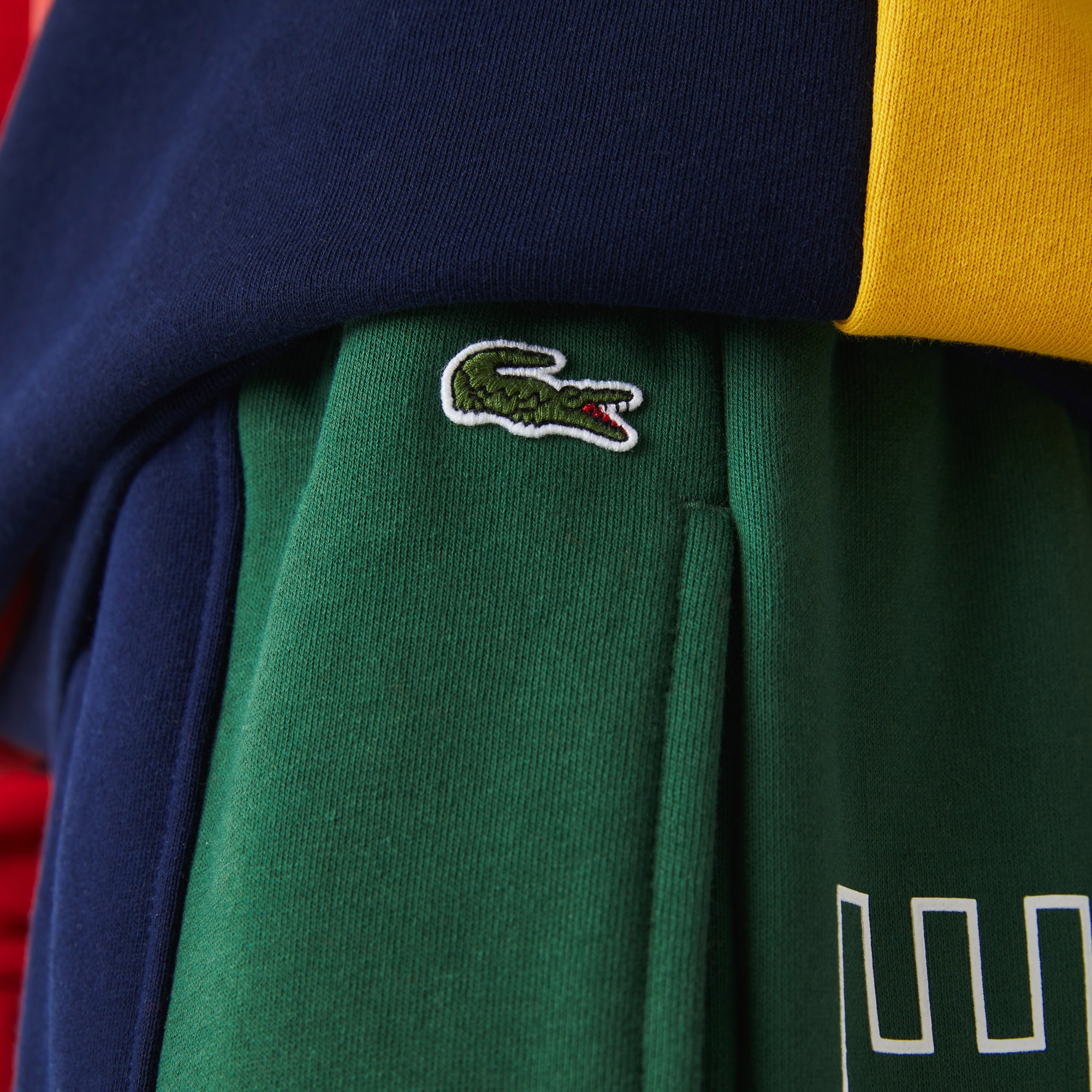 Lacoste Erkek Regular Fit Renk Bloklu Lacivert Şort