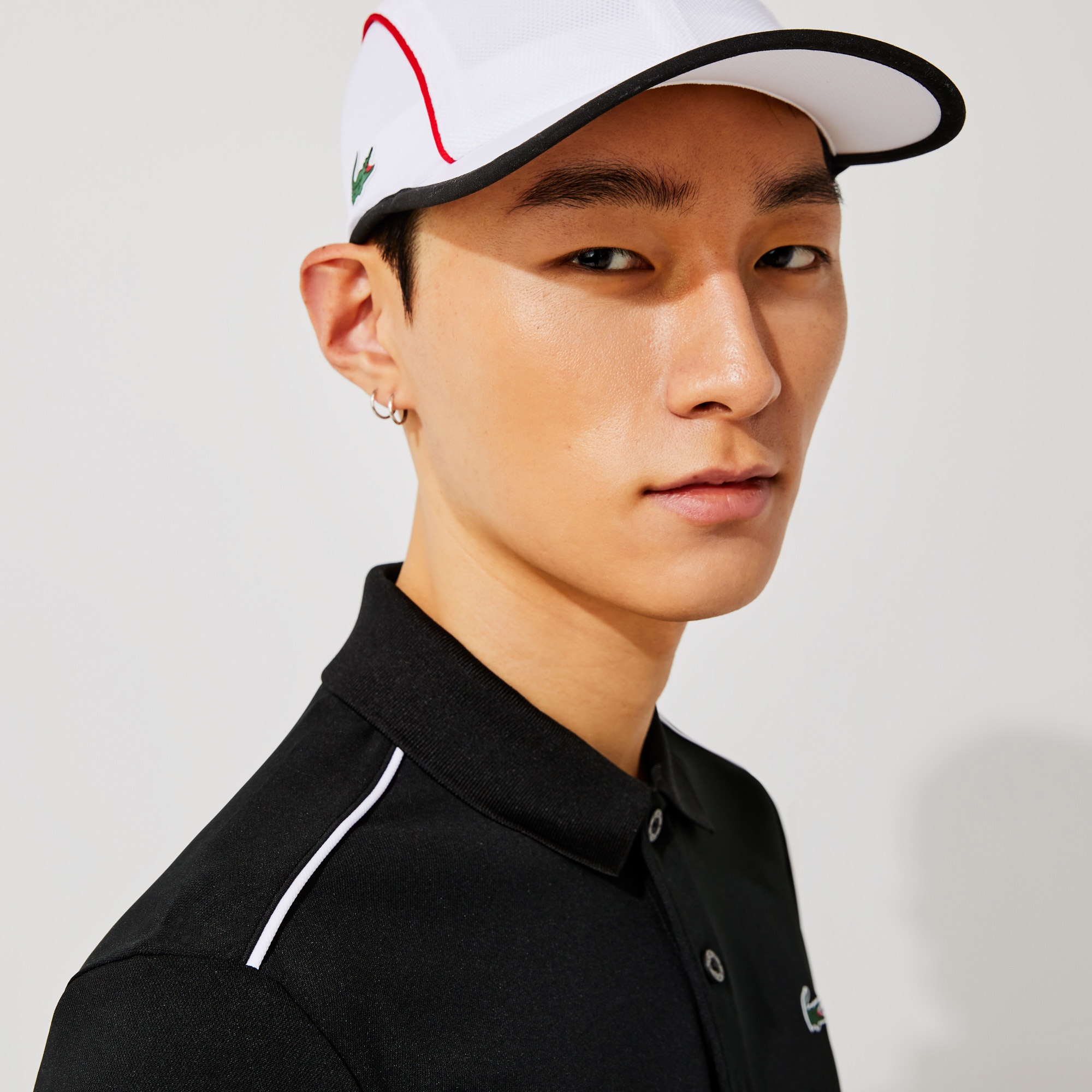 Lacoste SPORT Erkek Regular Fit Siyah Polo DH2094.258 | Lacoste