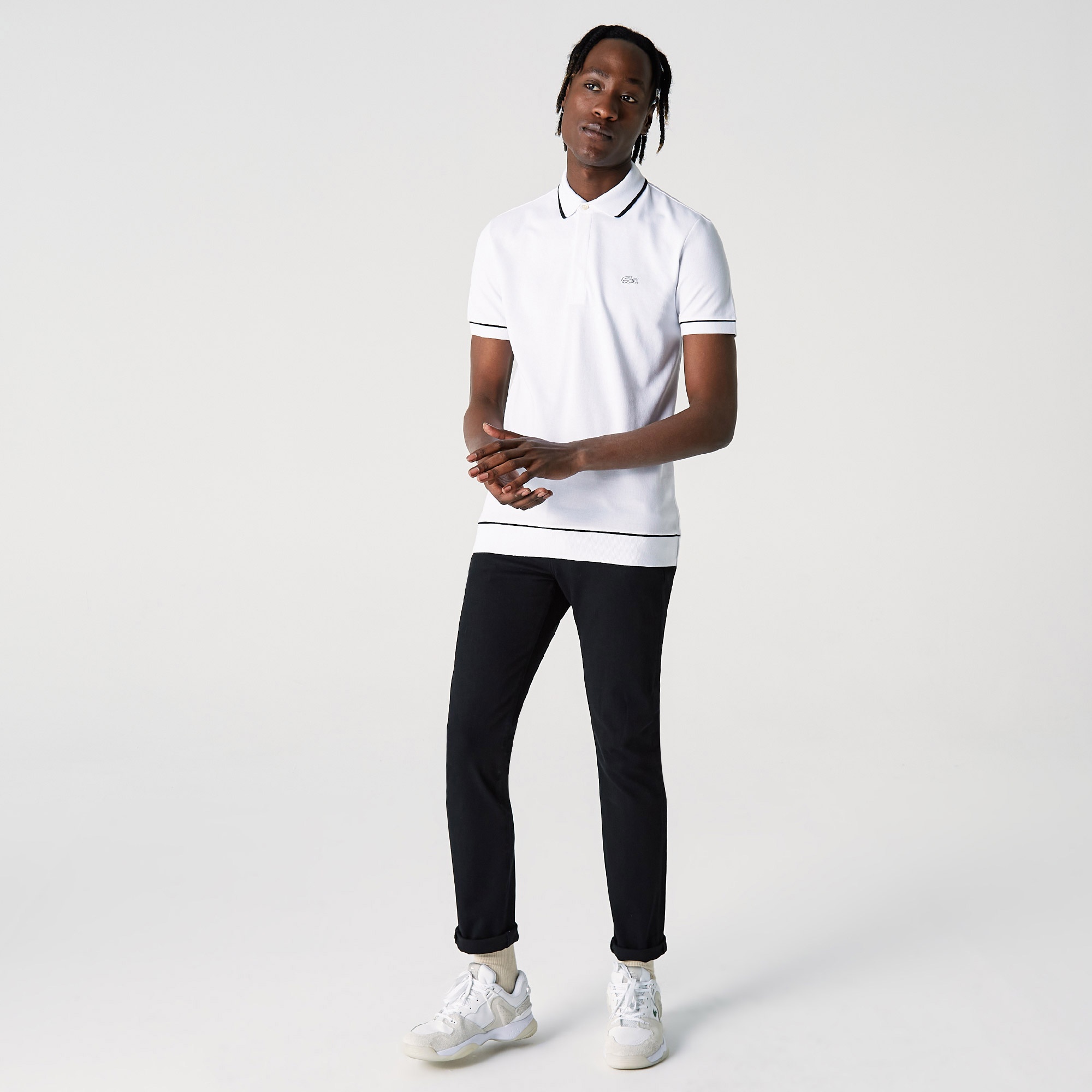 Lacoste Erkek Regular Fit Beyaz Polo