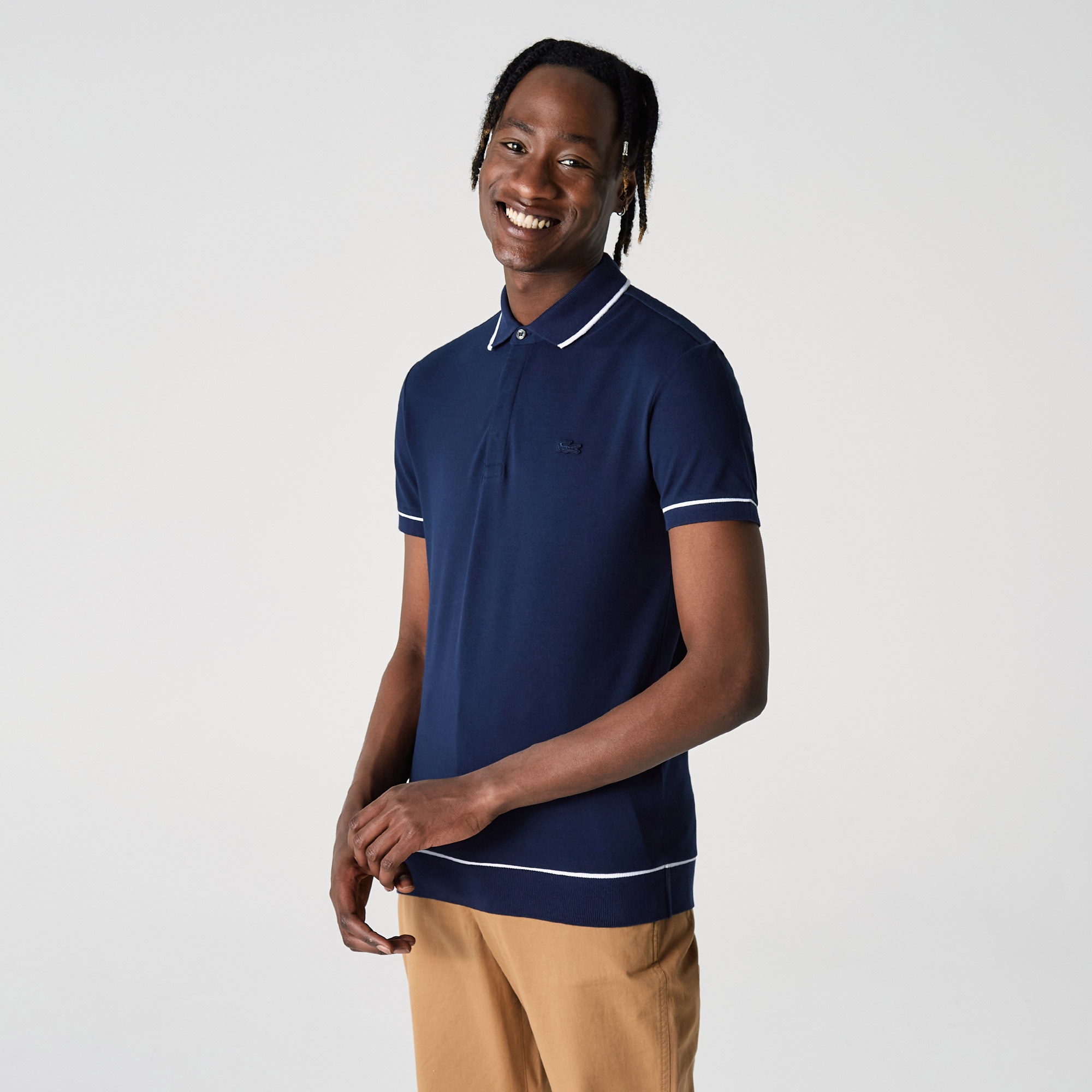 Lacoste Erkek Regular Fit Lacivert Polo