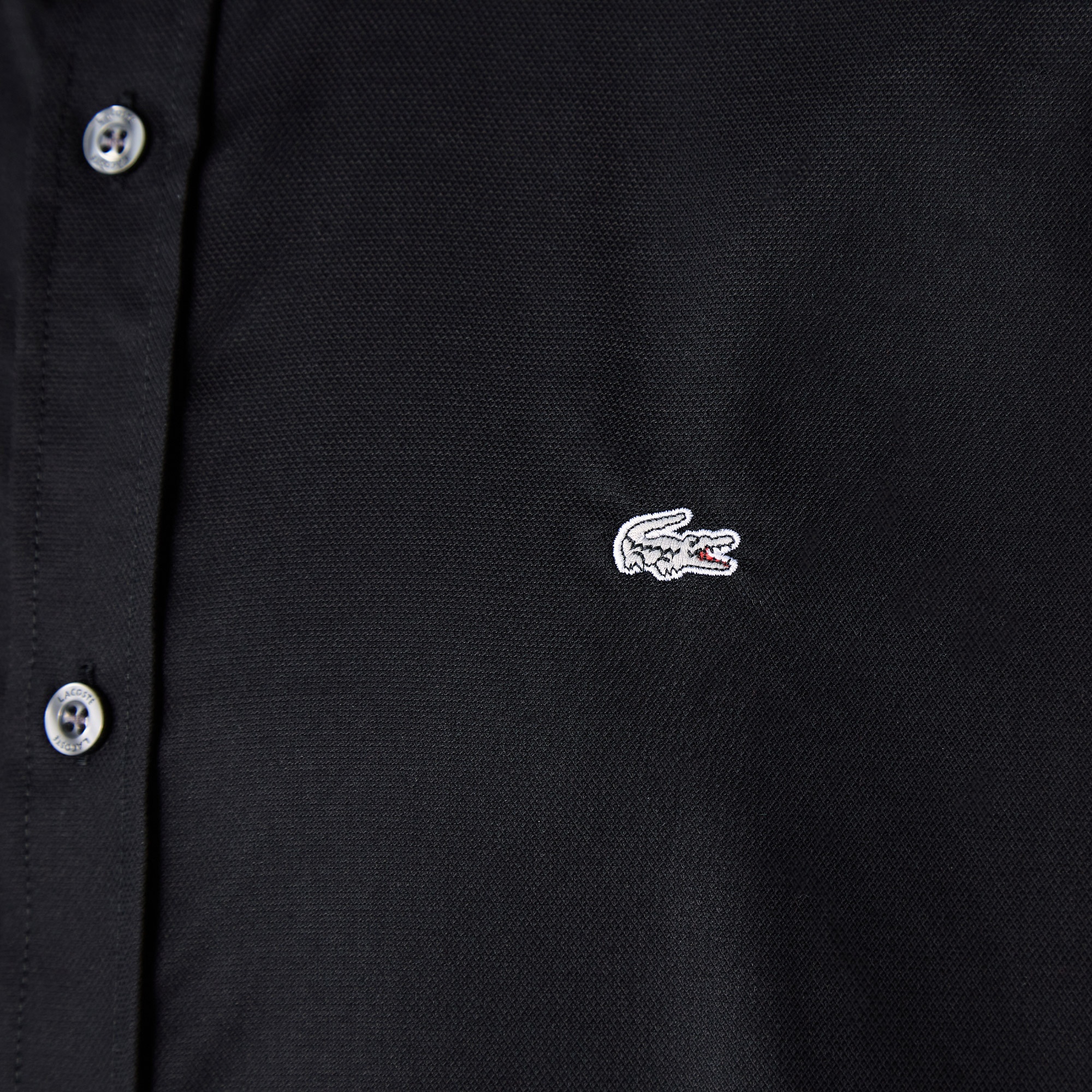 Lacoste Erkek Slim Fit Siyah Gömlek