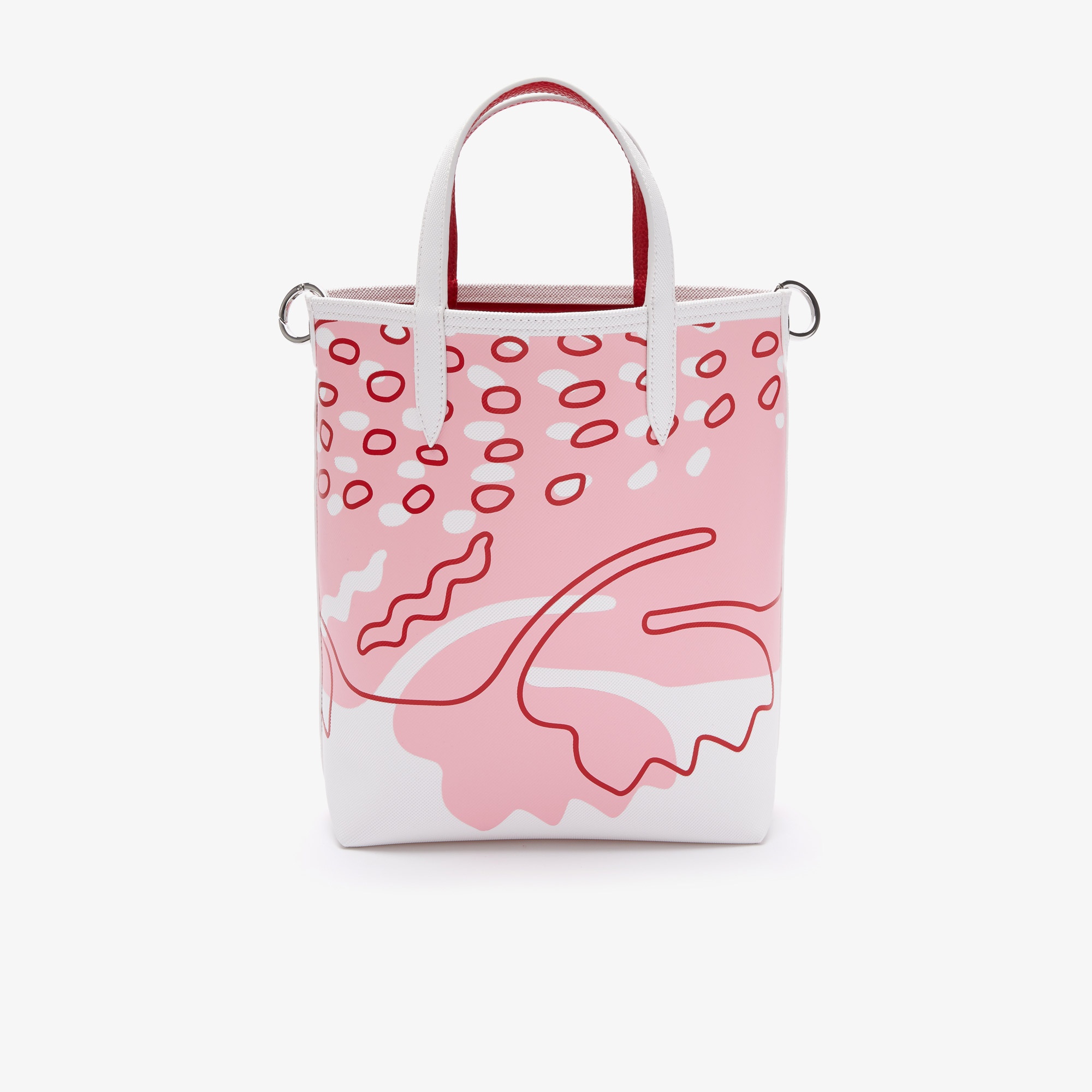 Lacoste Anna Seasonal Kadın Baskılı Kırmızı Çanta