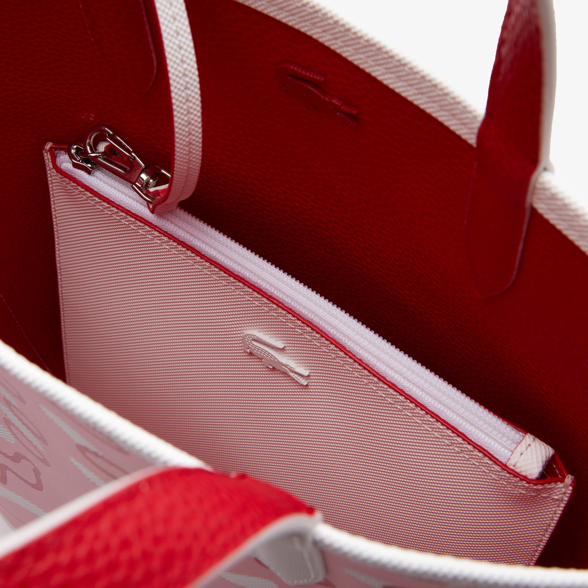 Lacoste Anna Seasonal Kadın Baskılı Kırmızı Çanta