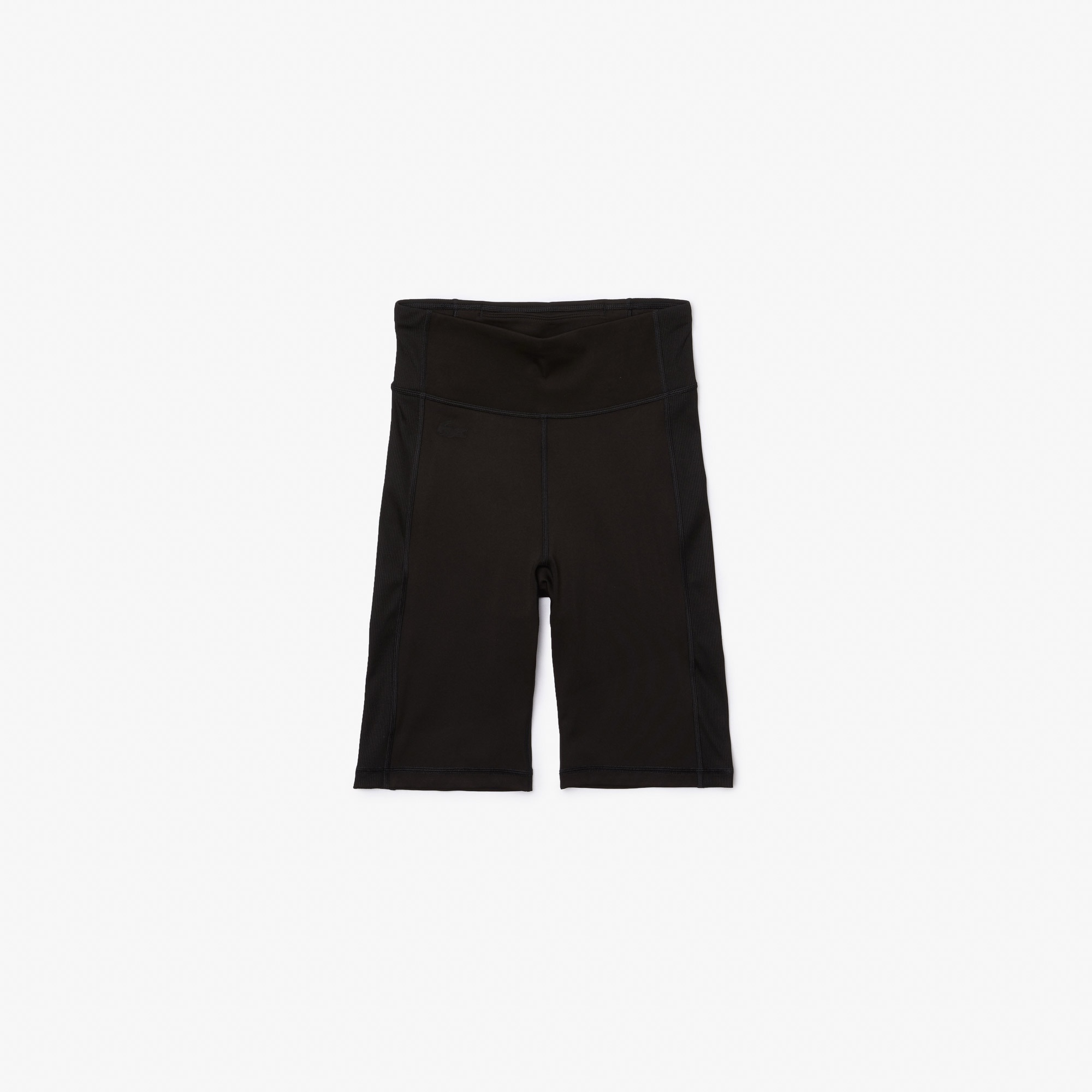 Lacoste SPORT Active Kadın Slim Fit Kısa Siyah Tayt