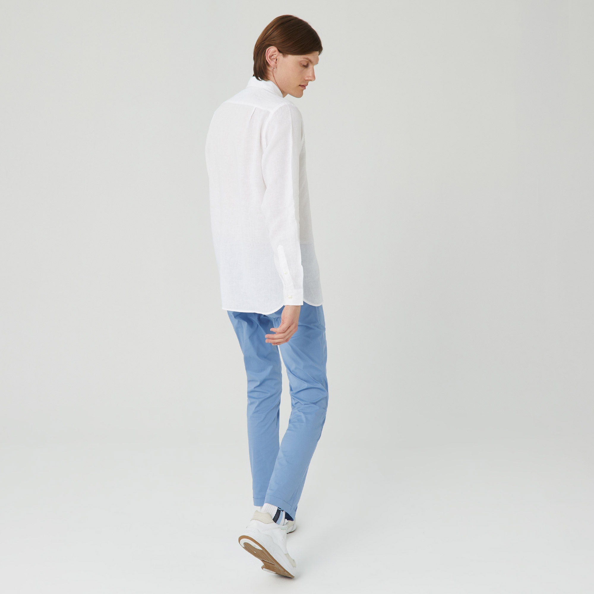 Lacoste Erkek Regular Fit Beyaz Gömlek