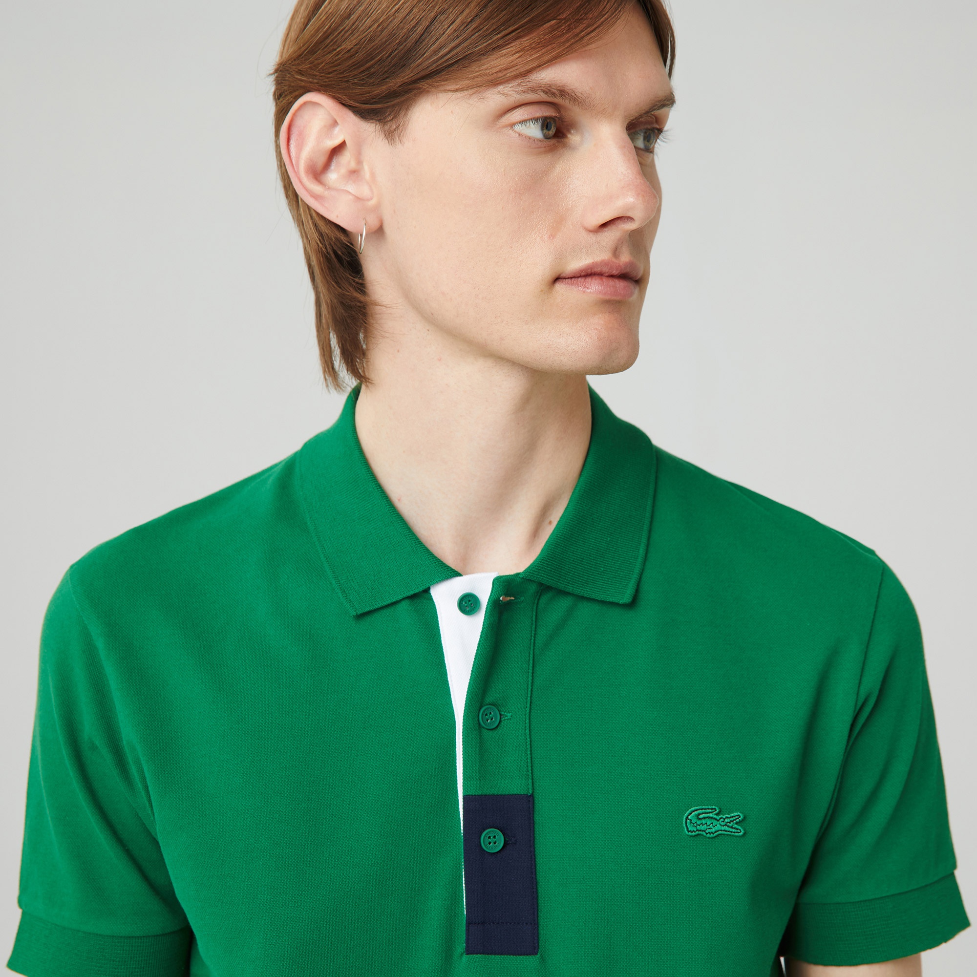 Lacoste Erkek Slim Fit Yeşil Polo