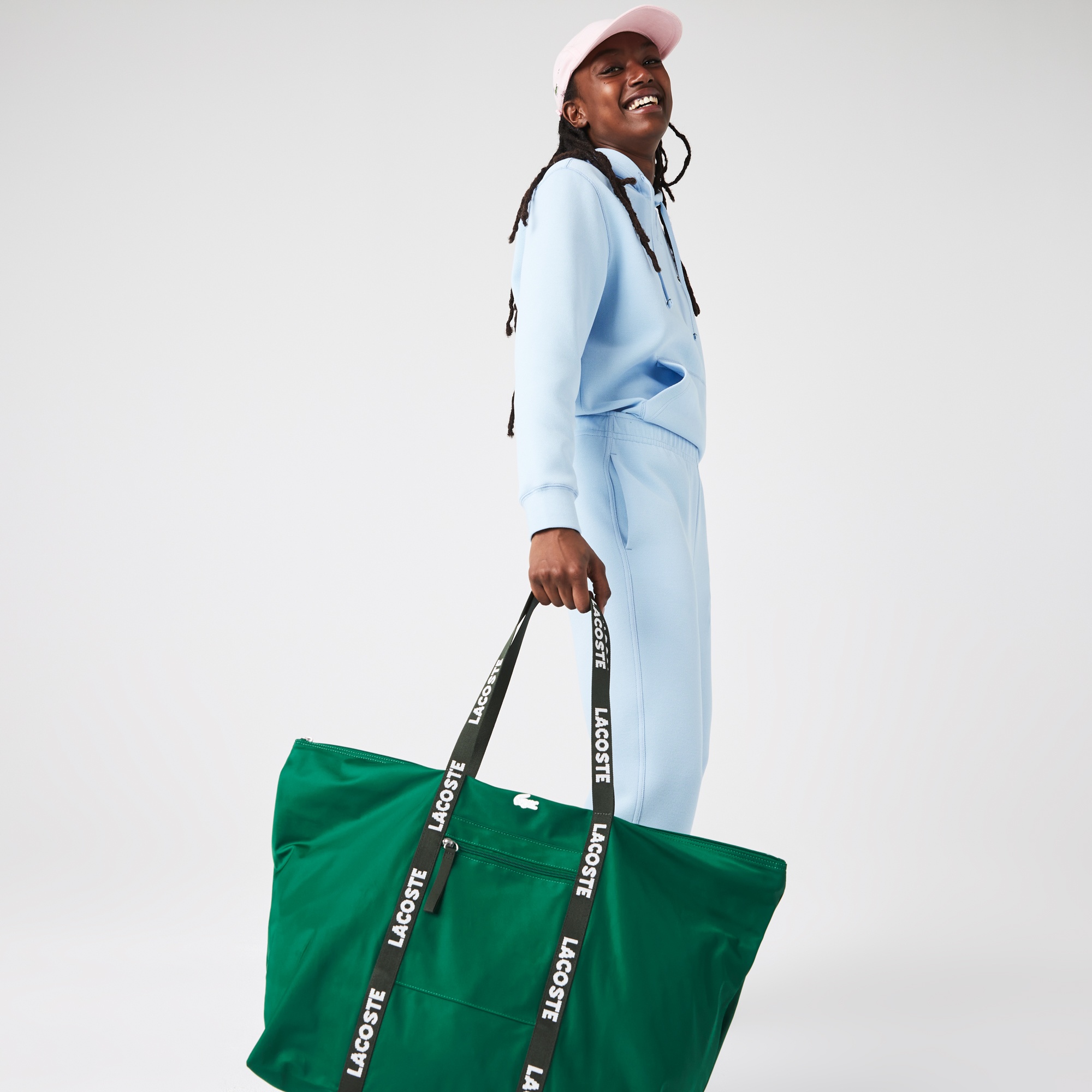 Lacoste Izzie Kadın Seasonal Koyu Yeşil Seyahat Çantası