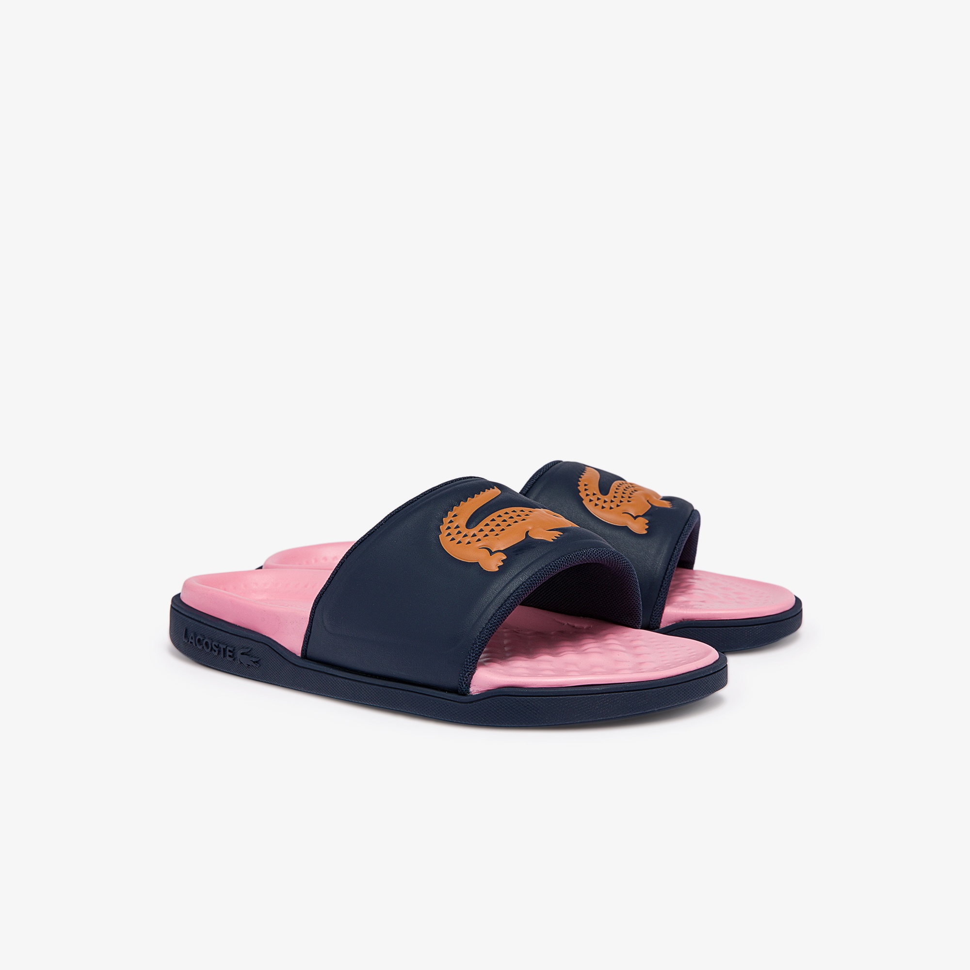 Lacoste Croco Kadın Lacivert Terlik