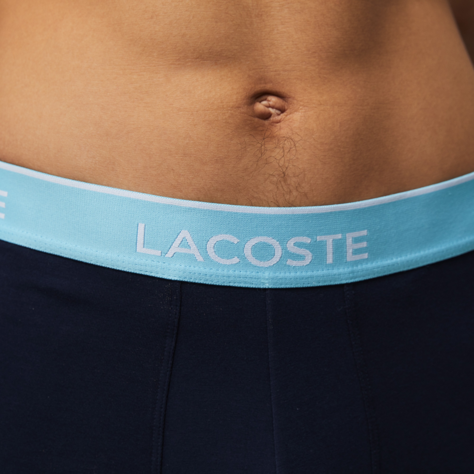 Lacoste Erkek 3'lü Lacivert Boxer