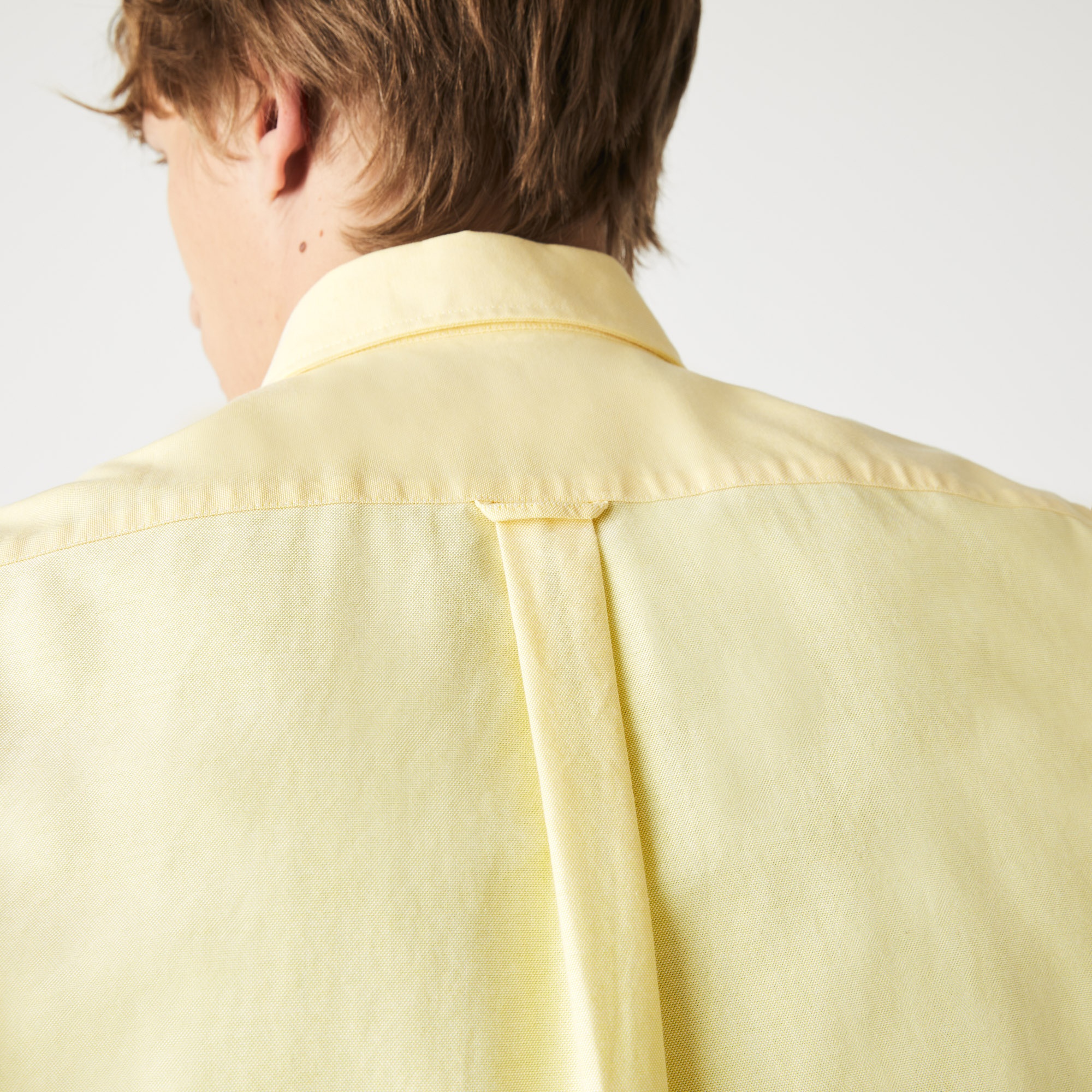 Lacoste Erkek Regular Fit Sarı Gömlek