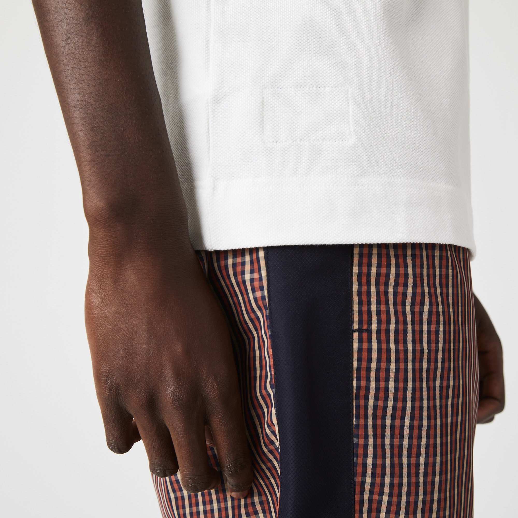 Lacoste Organik Pamuk Erkek Classic Fit L1221 Beyaz Polo