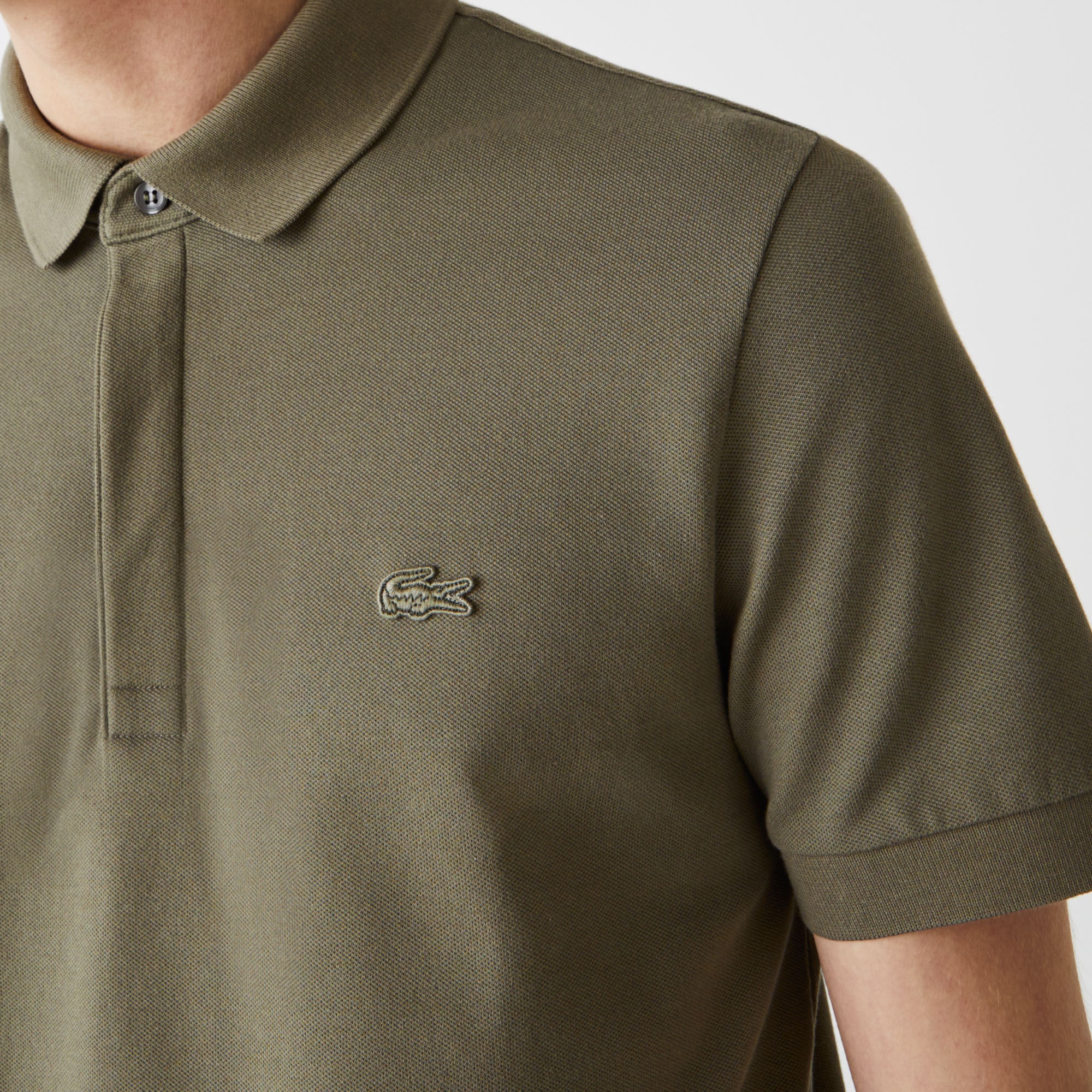 Lacoste Erkek Regular Fit Paris Haki Polo