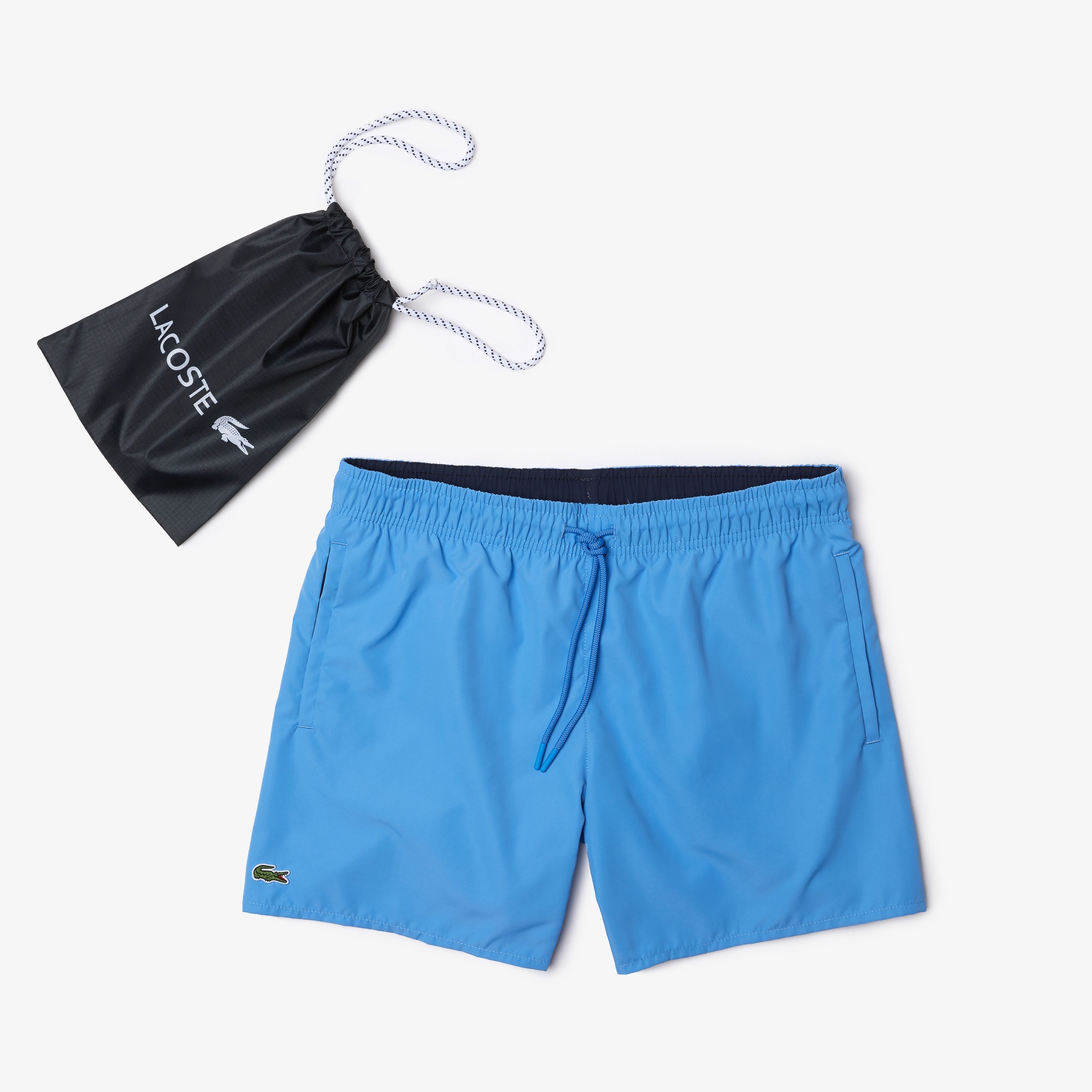 Lacoste Erkek Mavi Mayo Şort