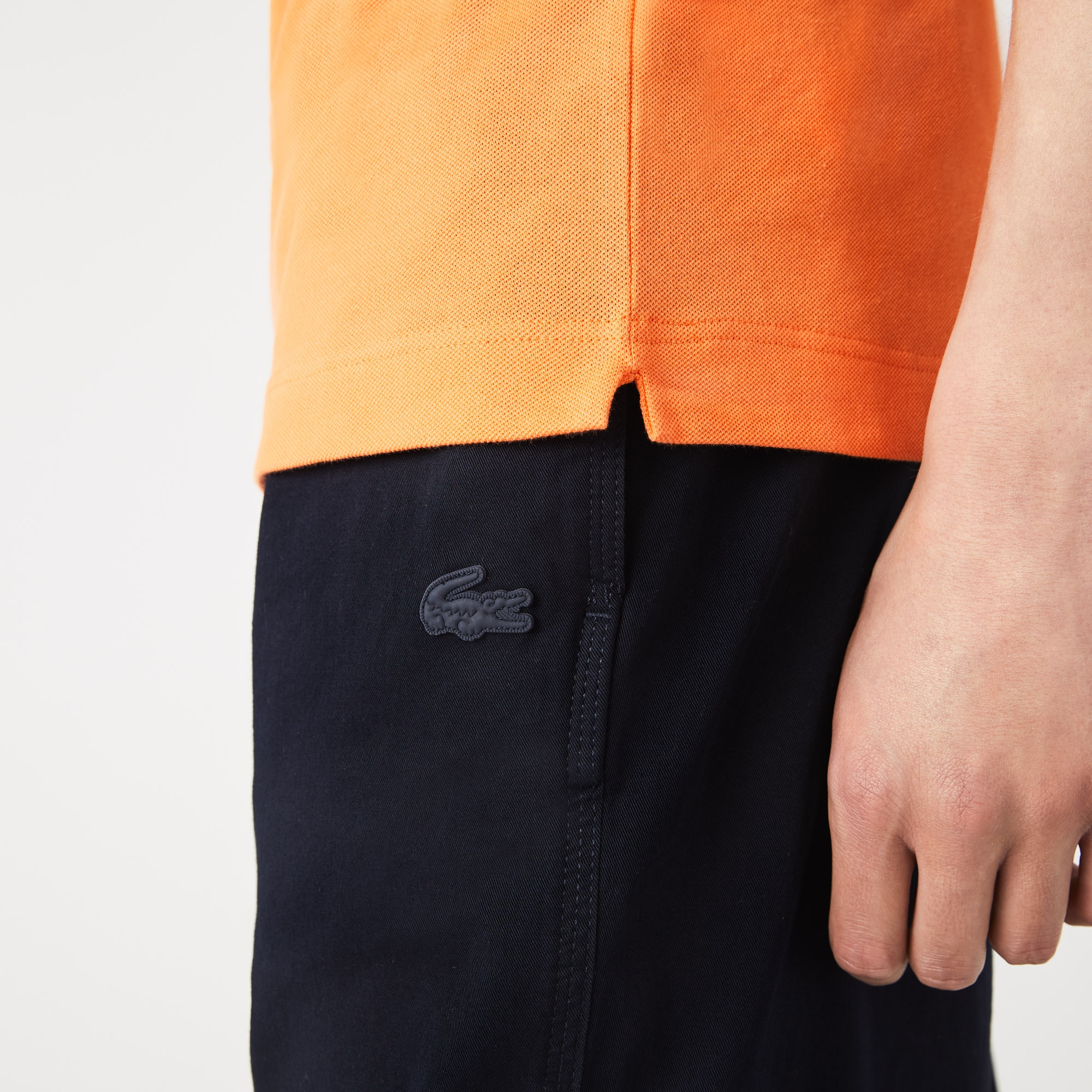 Lacoste Erkek Regular Fit Turuncu Paris Polo