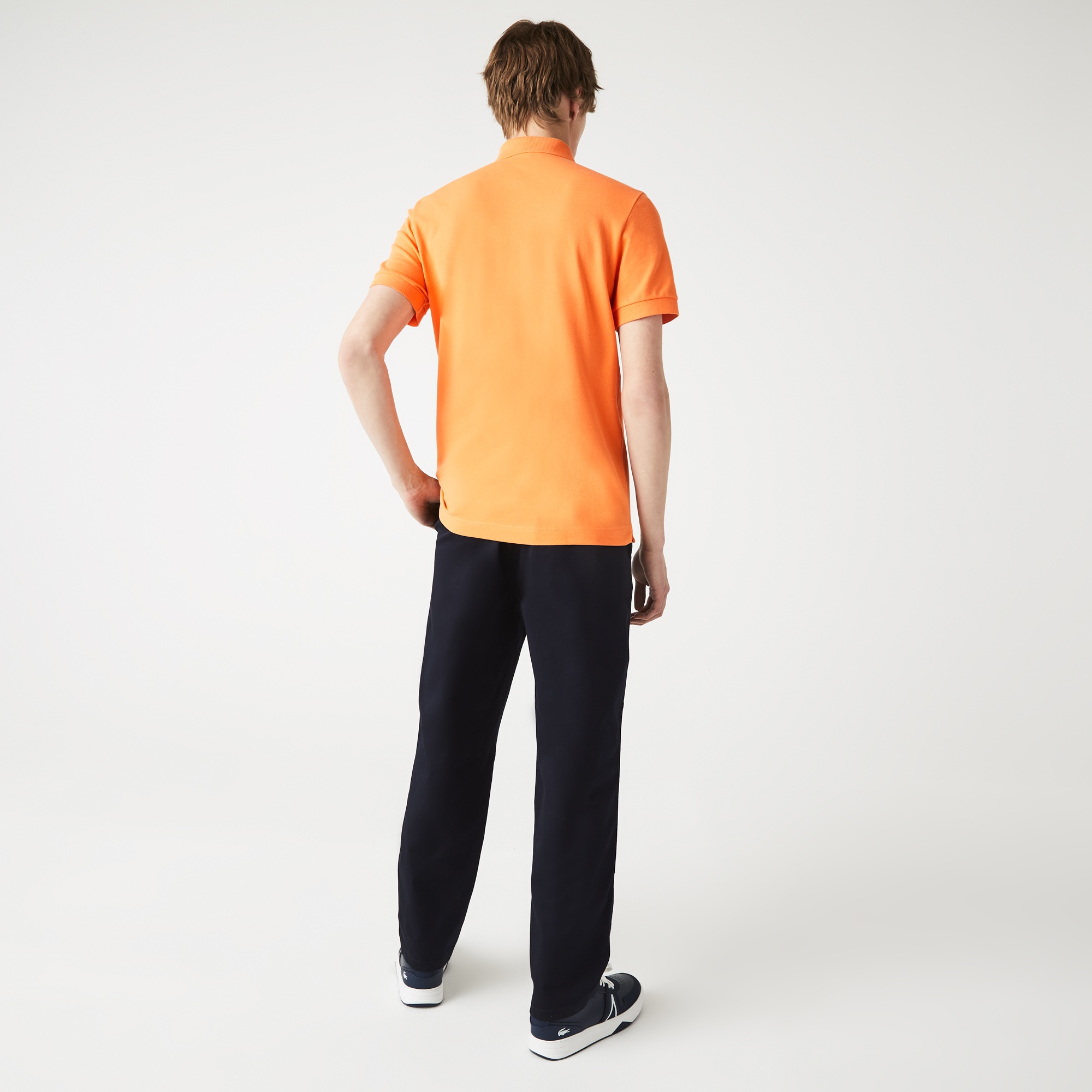 Lacoste Erkek Regular Fit Turuncu Paris Polo