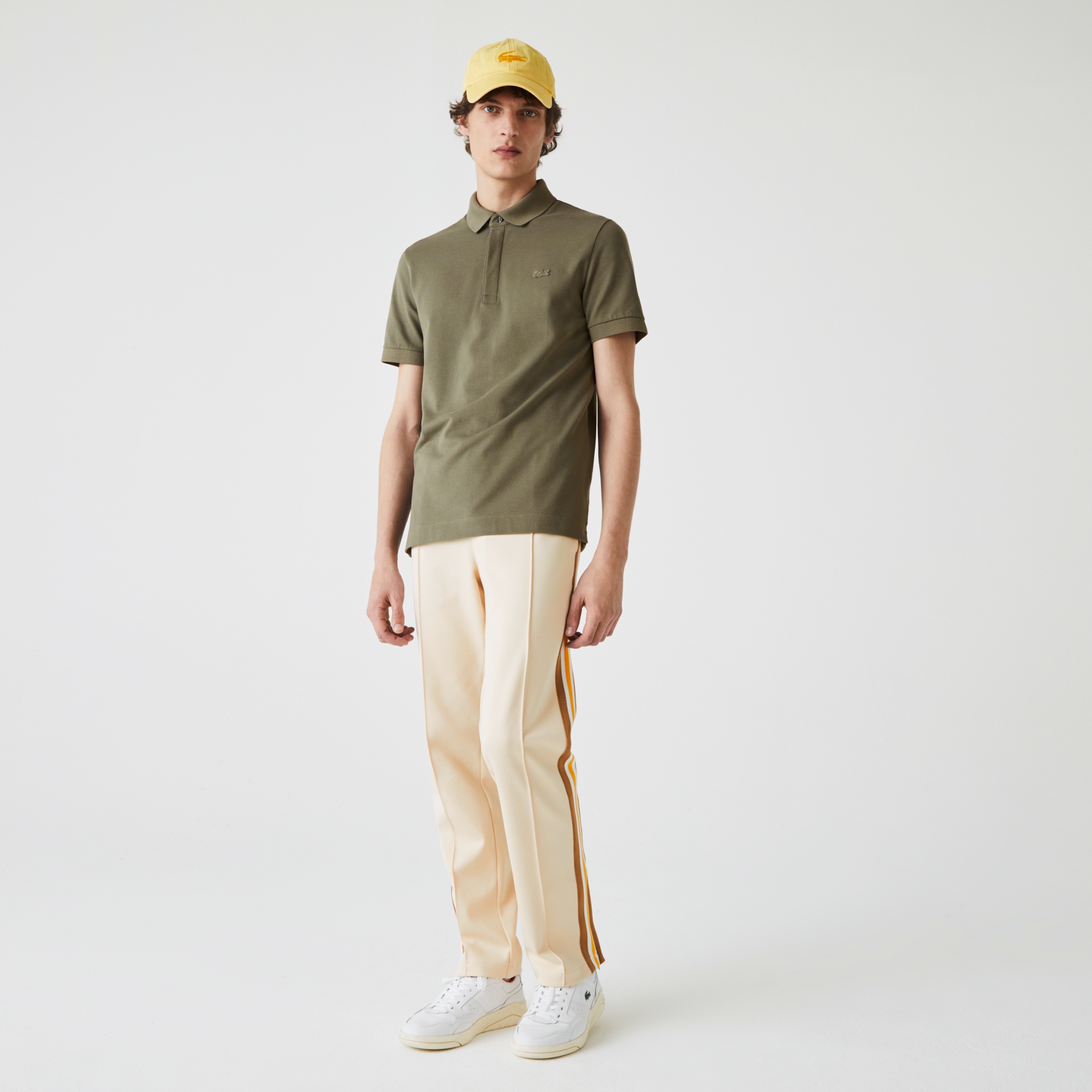Lacoste Erkek Regular Fit Paris Haki Polo